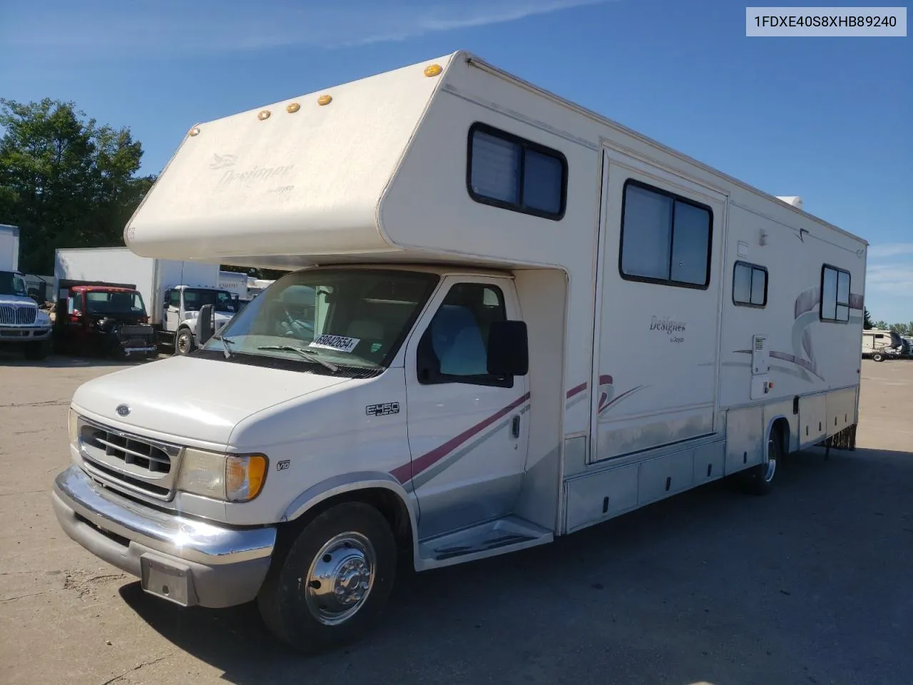 2000 Ford Econoline E450 Super Duty Cutaway Van Rv VIN: 1FDXE40S8XHB89240 Lot: 69842654