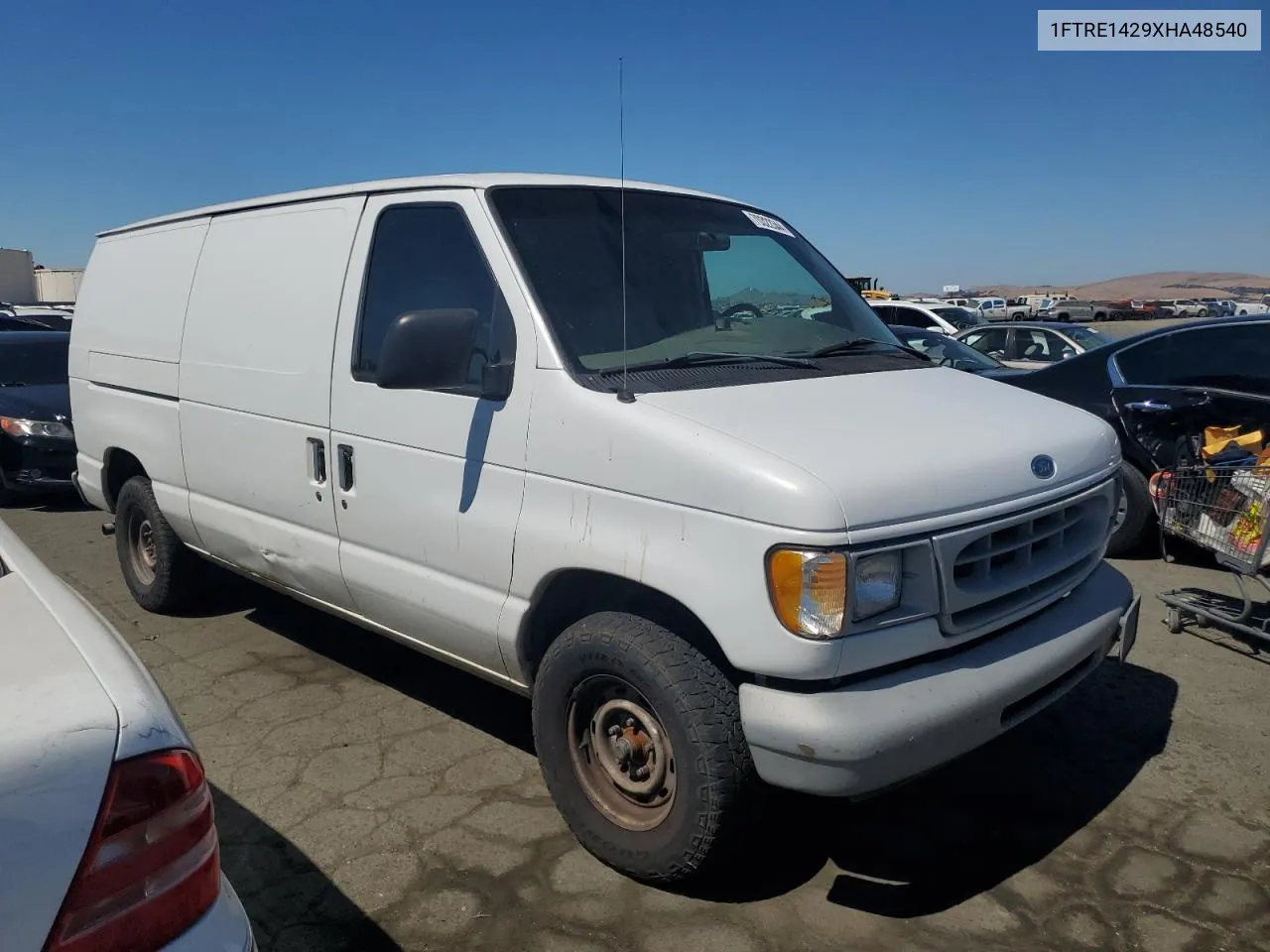 1999 Ford Econoline E150 Van VIN: 1FTRE1429XHA48540 Lot: 70322344