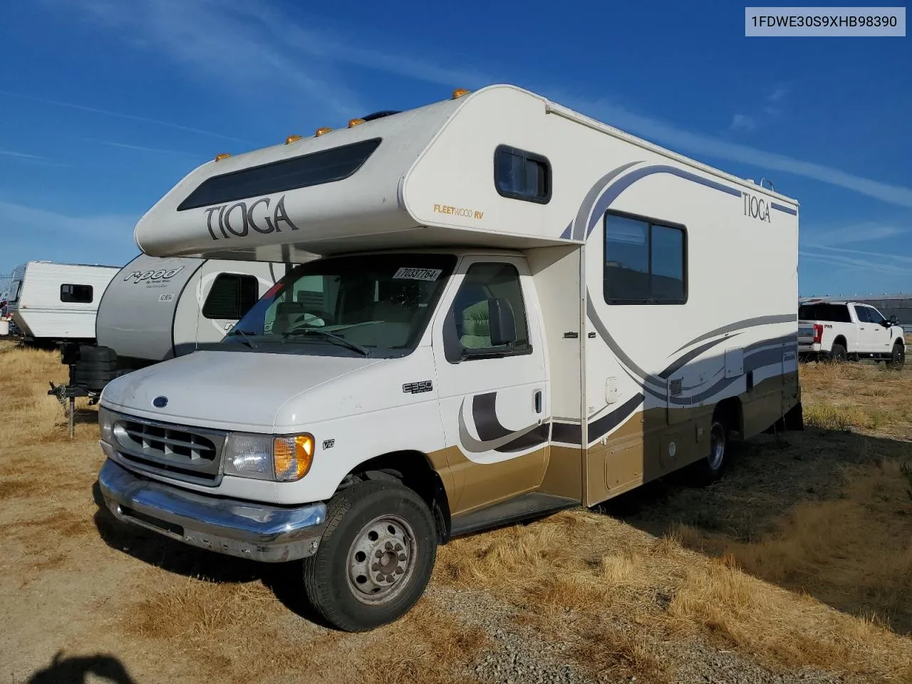 1999 Ford Econoline E350 Super Duty Cutaway Van Rv VIN: 1FDWE30S9XHB98390 Lot: 70337764