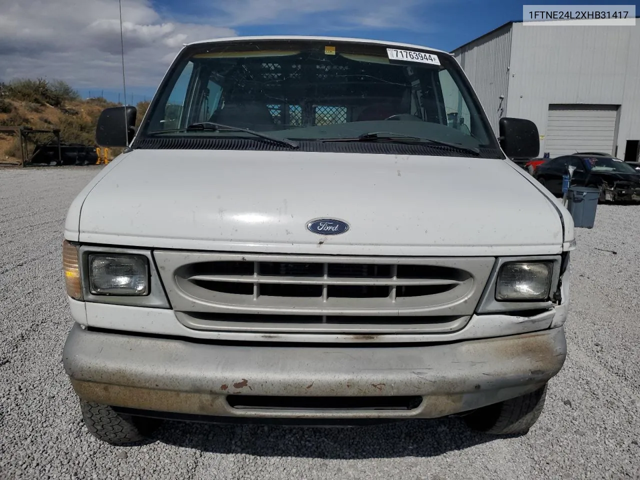 1999 Ford Econoline E250 Van VIN: 1FTNE24L2XHB31417 Lot: 71763944