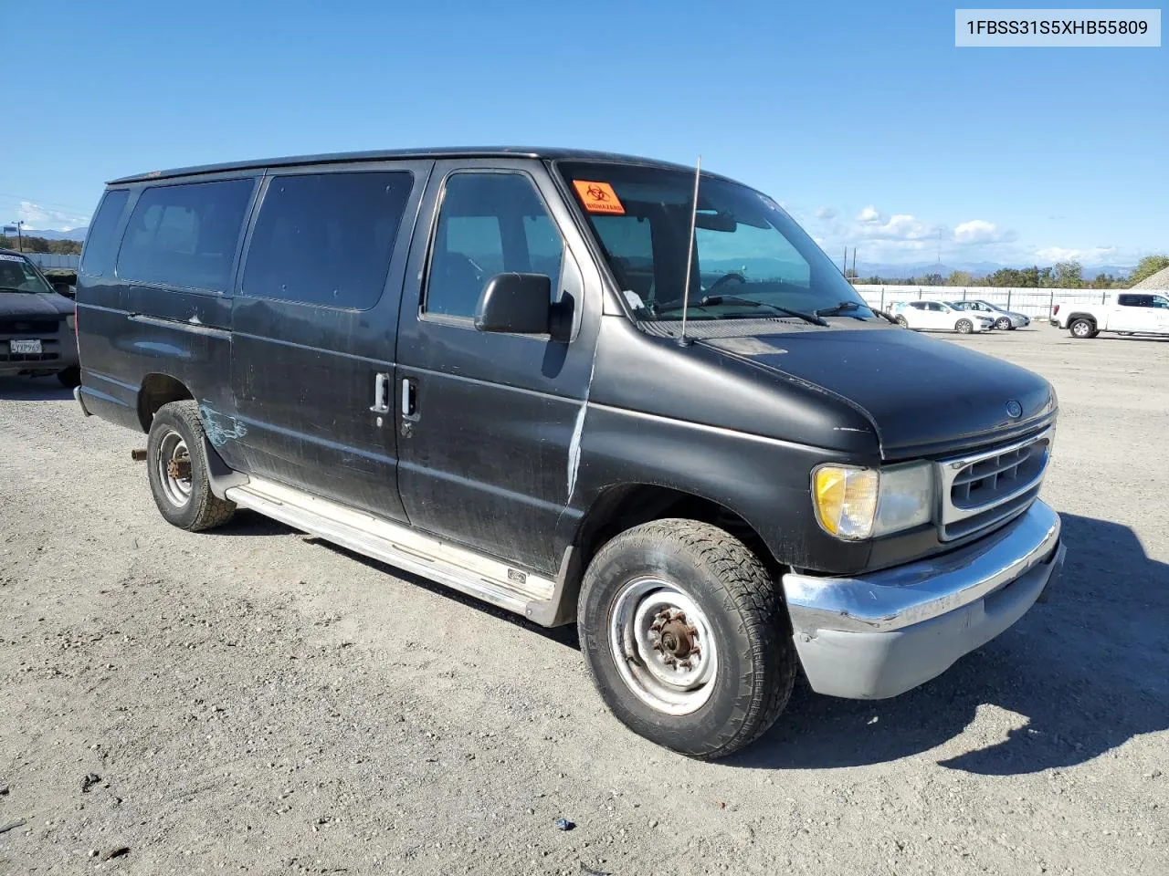 1999 Ford Econoline E350 Super Duty Wagon VIN: 1FBSS31S5XHB55809 Lot: 75565754