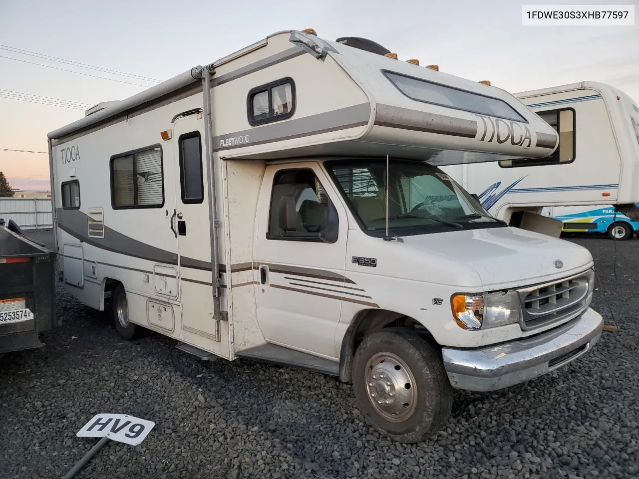 1999 Ford Econoline E350 Super Duty Cutaway Van Rv VIN: 1FDWE30S3XHB77597 Lot: 78464694