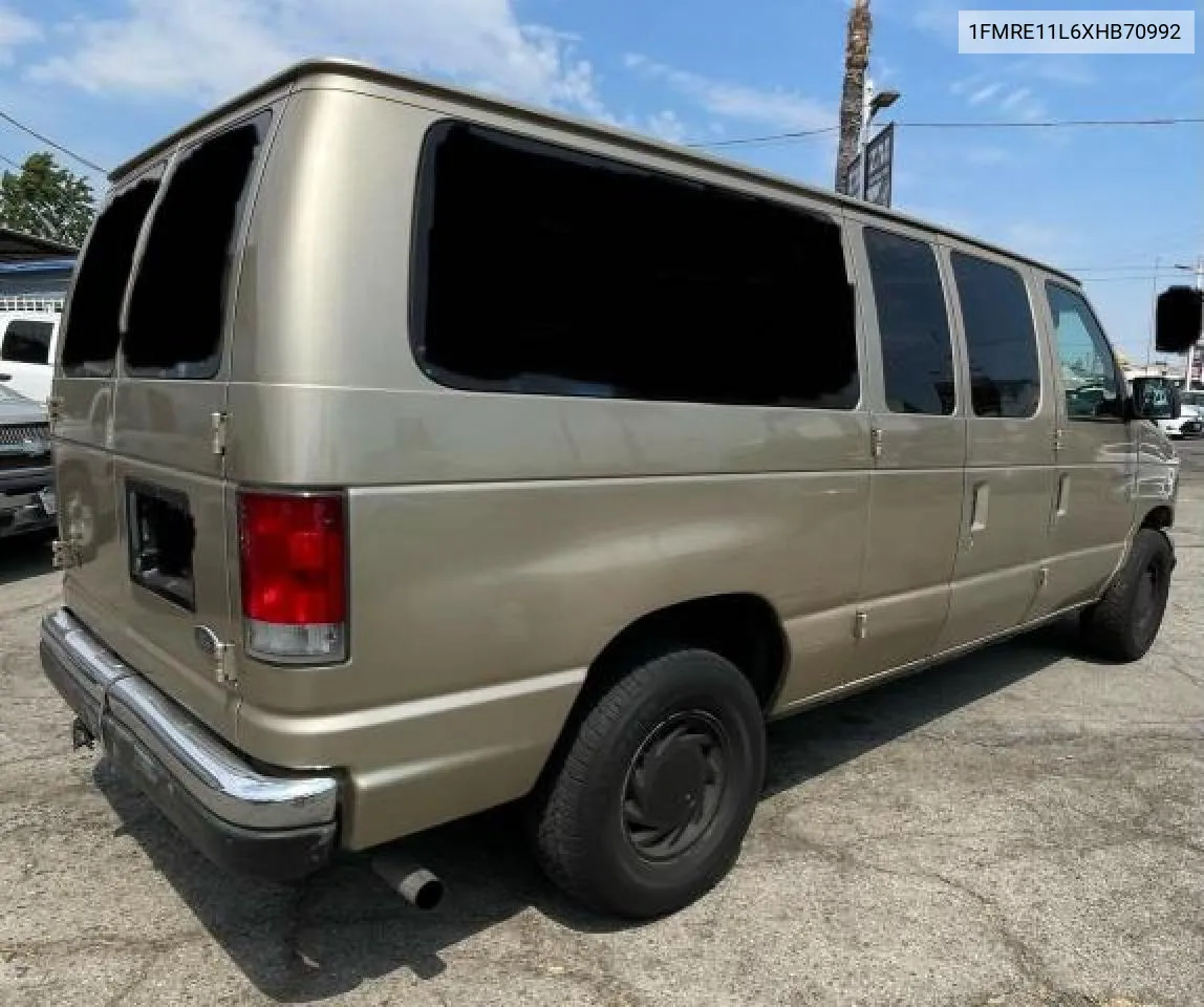 1FMRE11L6XHB70992 1999 Ford Econoline E150 Wagon