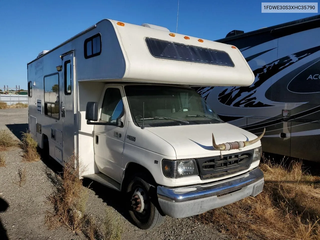 1999 Ford Econoline E350 Super Duty Cutaway Van Rv VIN: 1FDWE30S3XHC35790 Lot: 79244974