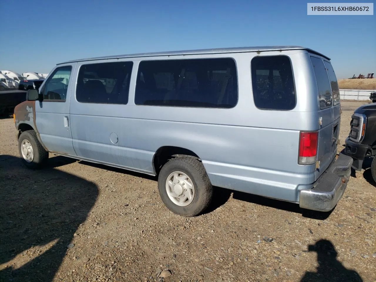 1999 Ford Econoline E350 Super Duty Wagon VIN: 1FBSS31L6XHB60672 Lot: 79319714