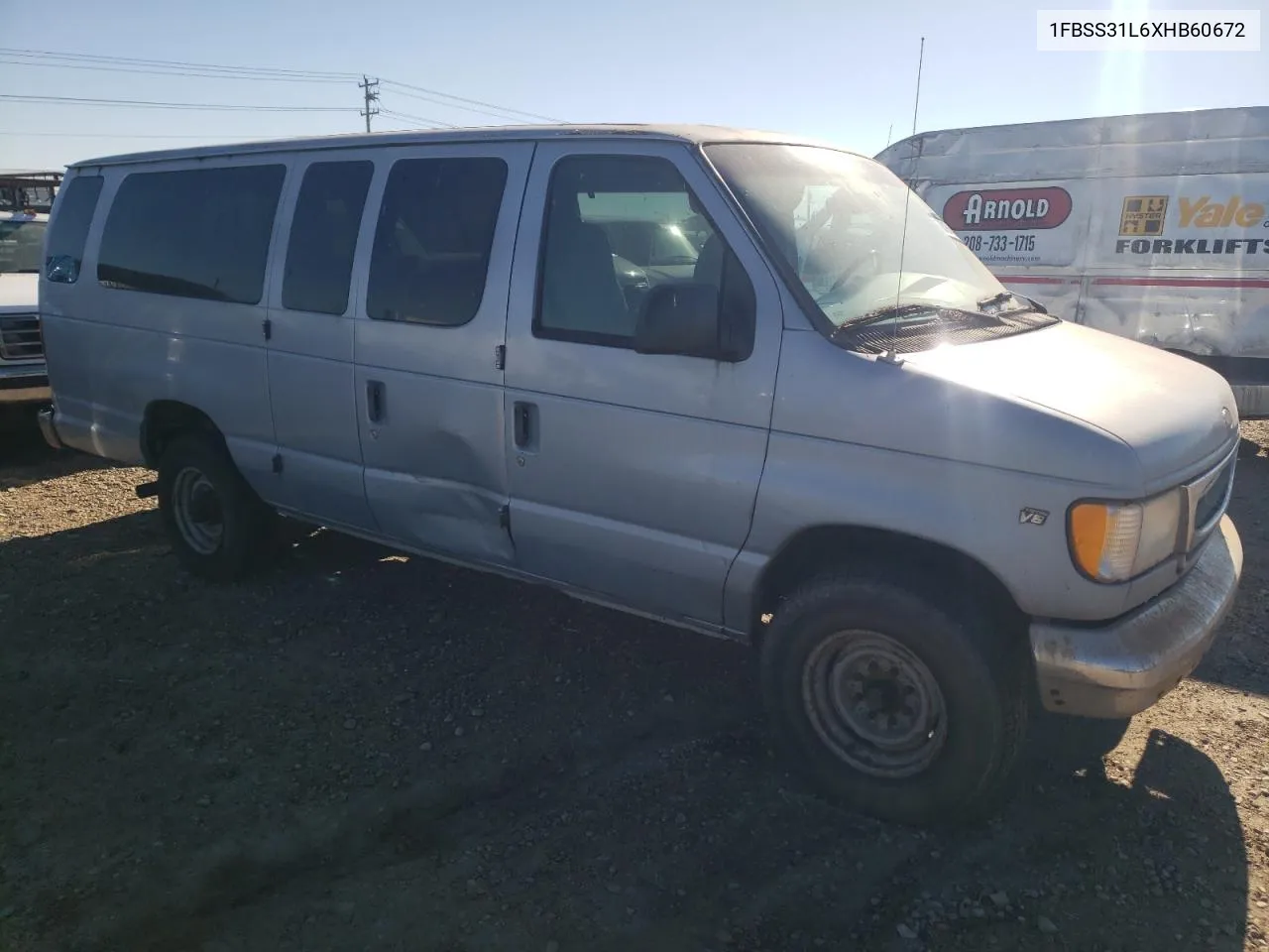 1999 Ford Econoline E350 Super Duty Wagon VIN: 1FBSS31L6XHB60672 Lot: 79319714