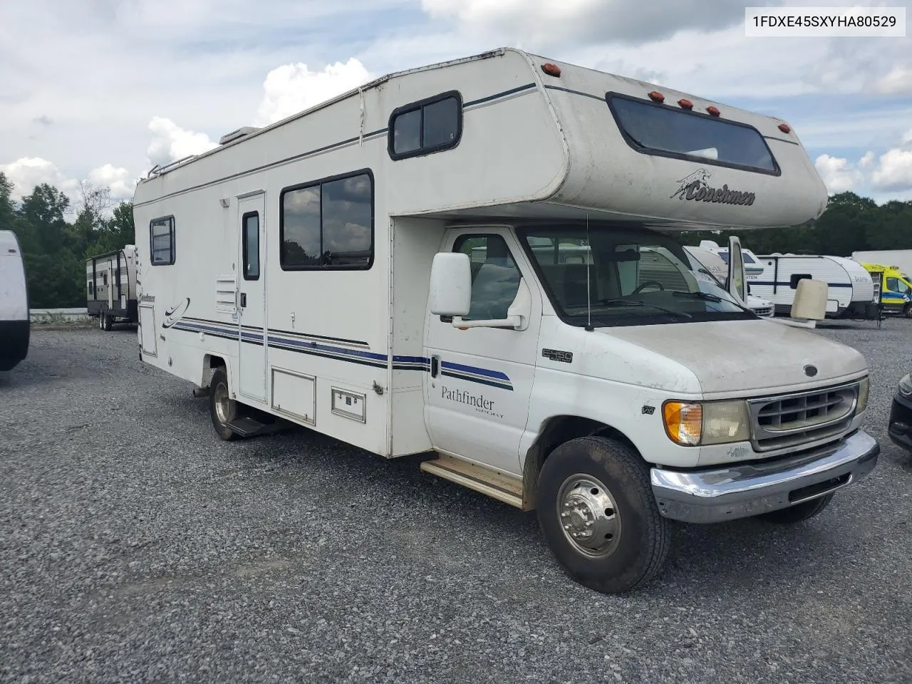 2000 Ford Econoline E450 Super Duty Cutaway Van VIN: 1FDXE45SXYHA80529 Lot: 61849254