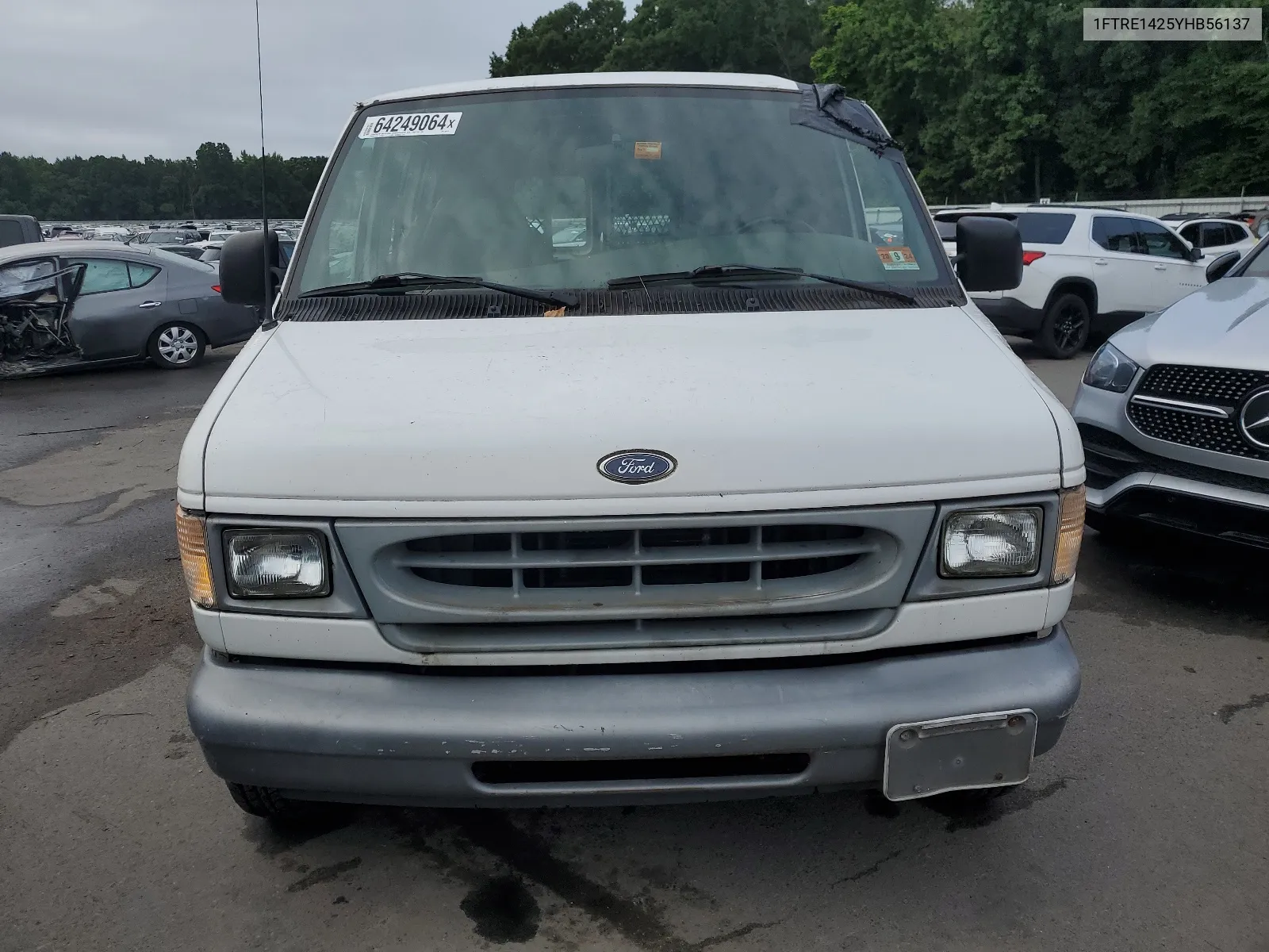 2000 Ford Econoline E150 Van VIN: 1FTRE1425YHB56137 Lot: 64249064