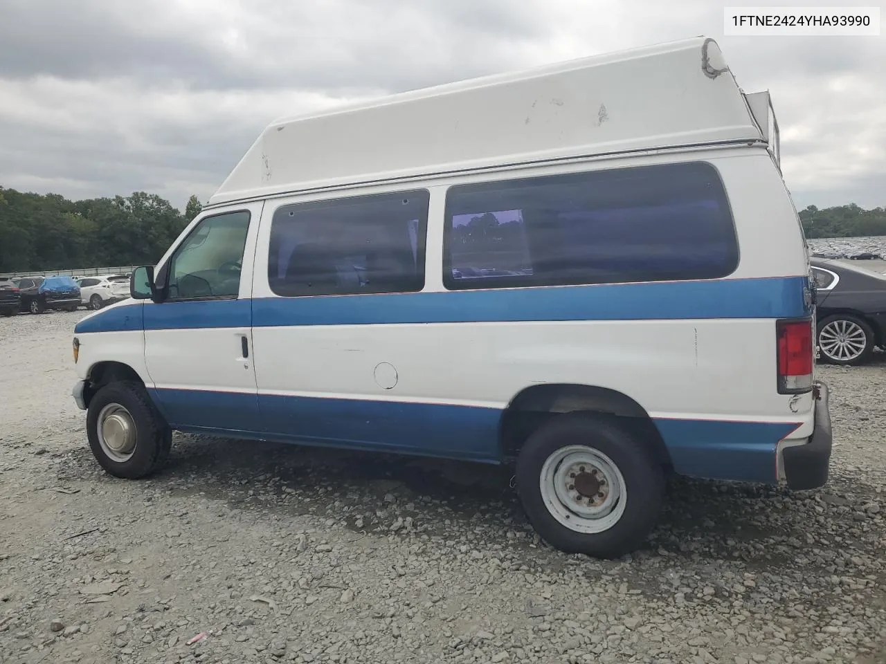 2000 Ford Econoline E250 Van VIN: 1FTNE2424YHA93990 Lot: 69711784