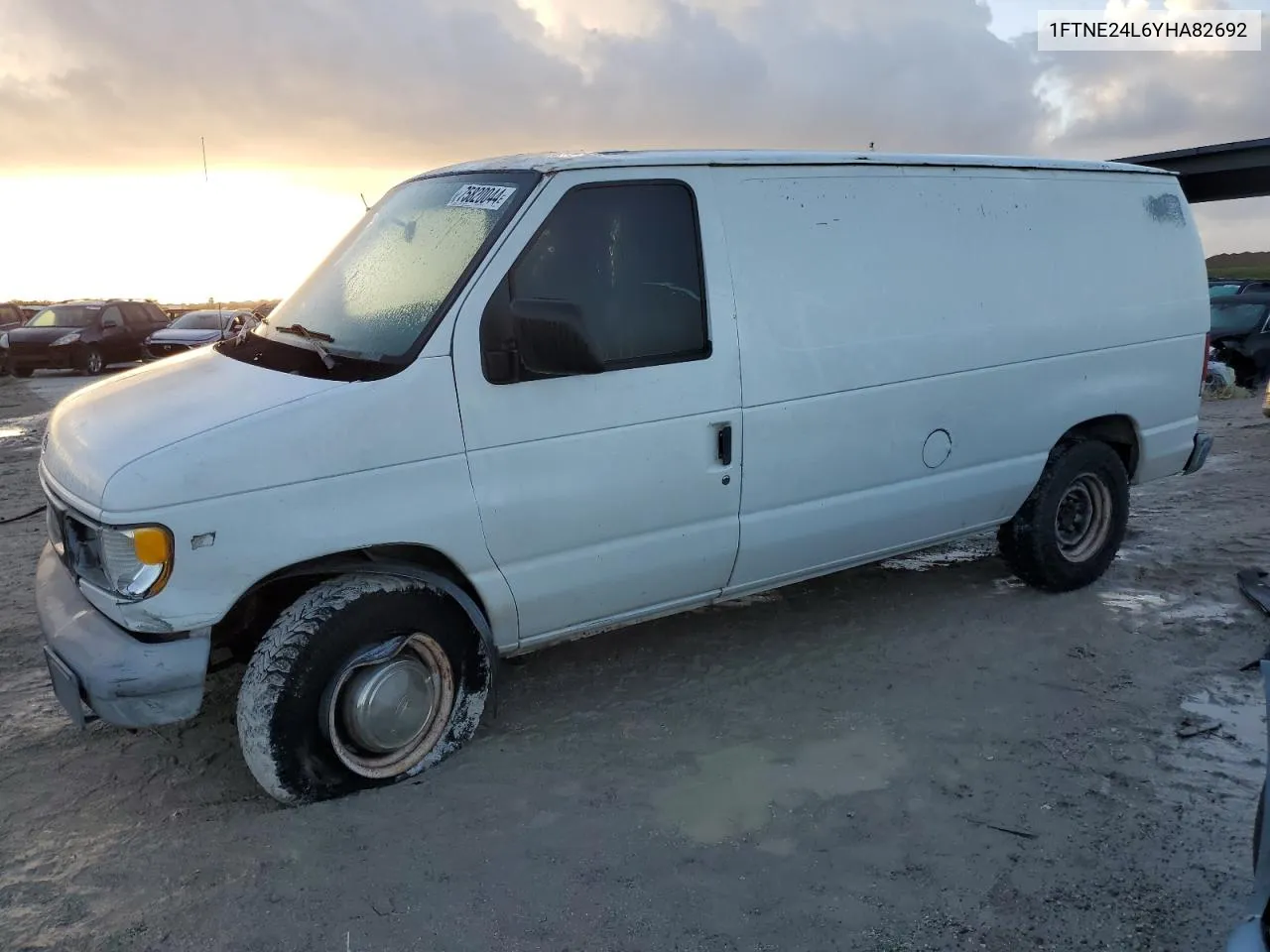 2000 Ford Econoline E250 Van VIN: 1FTNE24L6YHA82692 Lot: 75820044