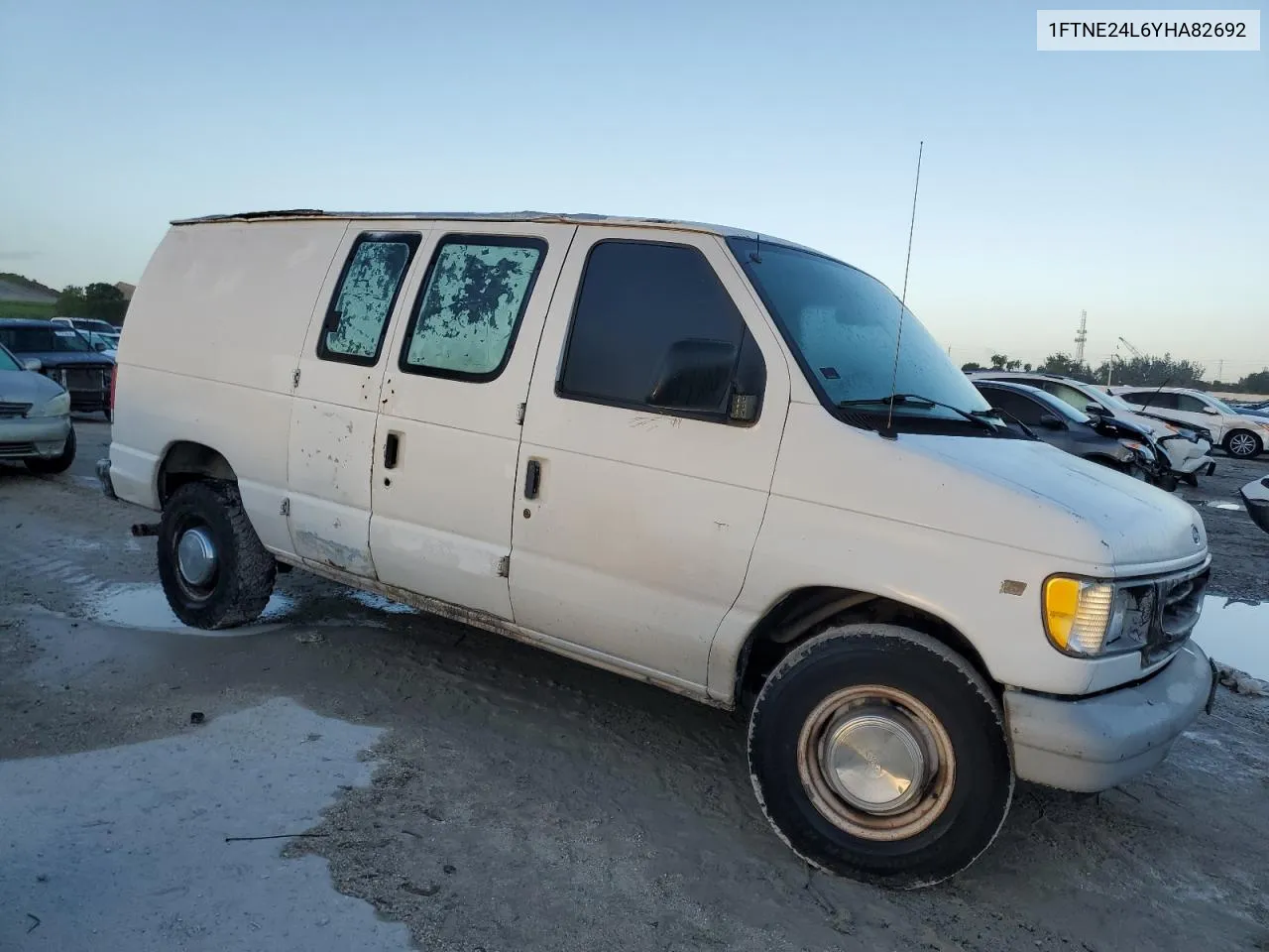 2000 Ford Econoline E250 Van VIN: 1FTNE24L6YHA82692 Lot: 75820044