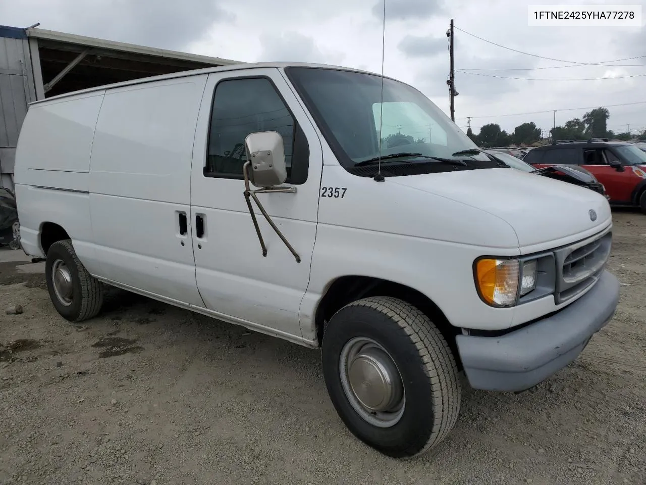 2000 Ford Econoline E250 Van VIN: 1FTNE2425YHA77278 Lot: 76517654