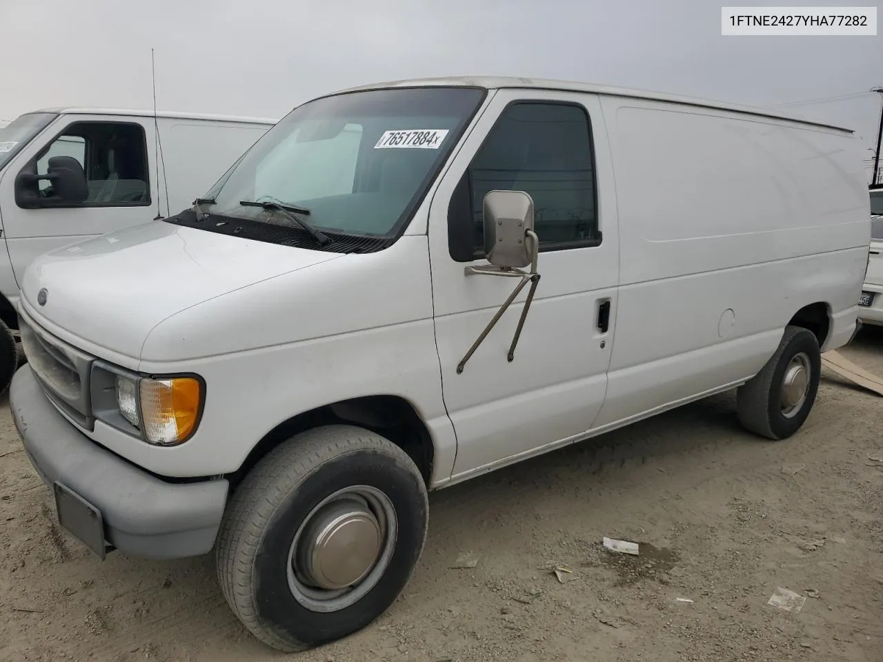 2000 Ford Econoline E250 Van VIN: 1FTNE2427YHA77282 Lot: 76517884