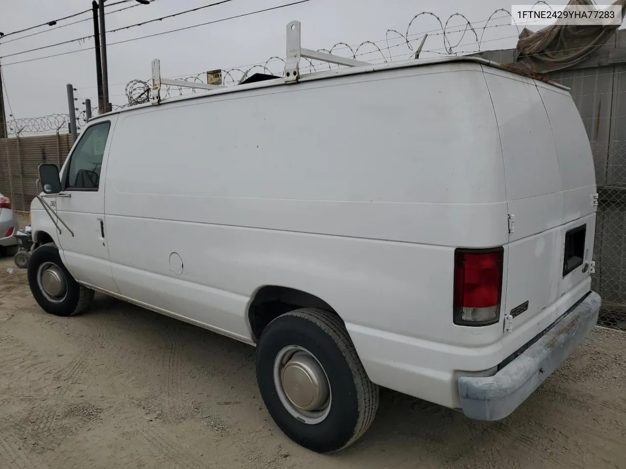 2000 Ford Econoline E250 Van VIN: 1FTNE2429YHA77283 Lot: 76518164