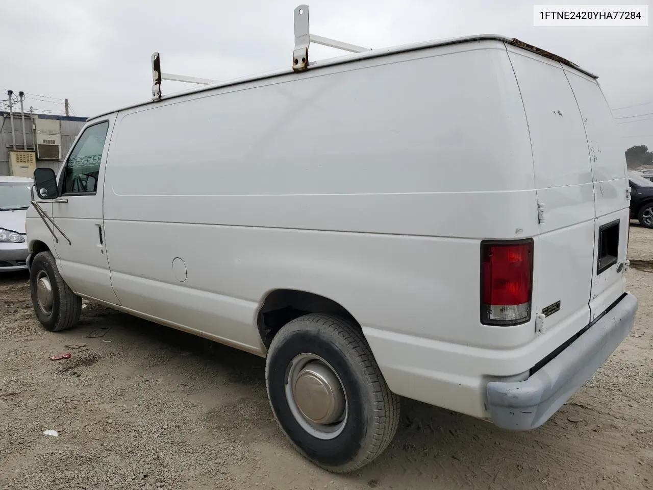 2000 Ford Econoline E250 Van VIN: 1FTNE2420YHA77284 Lot: 76518404