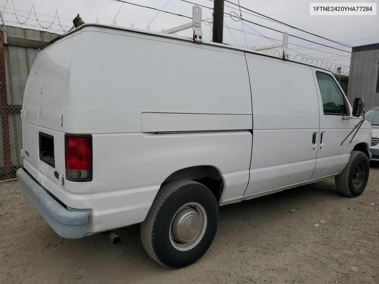 2000 Ford Econoline E250 Van VIN: 1FTNE2420YHA77284 Lot: 76518404