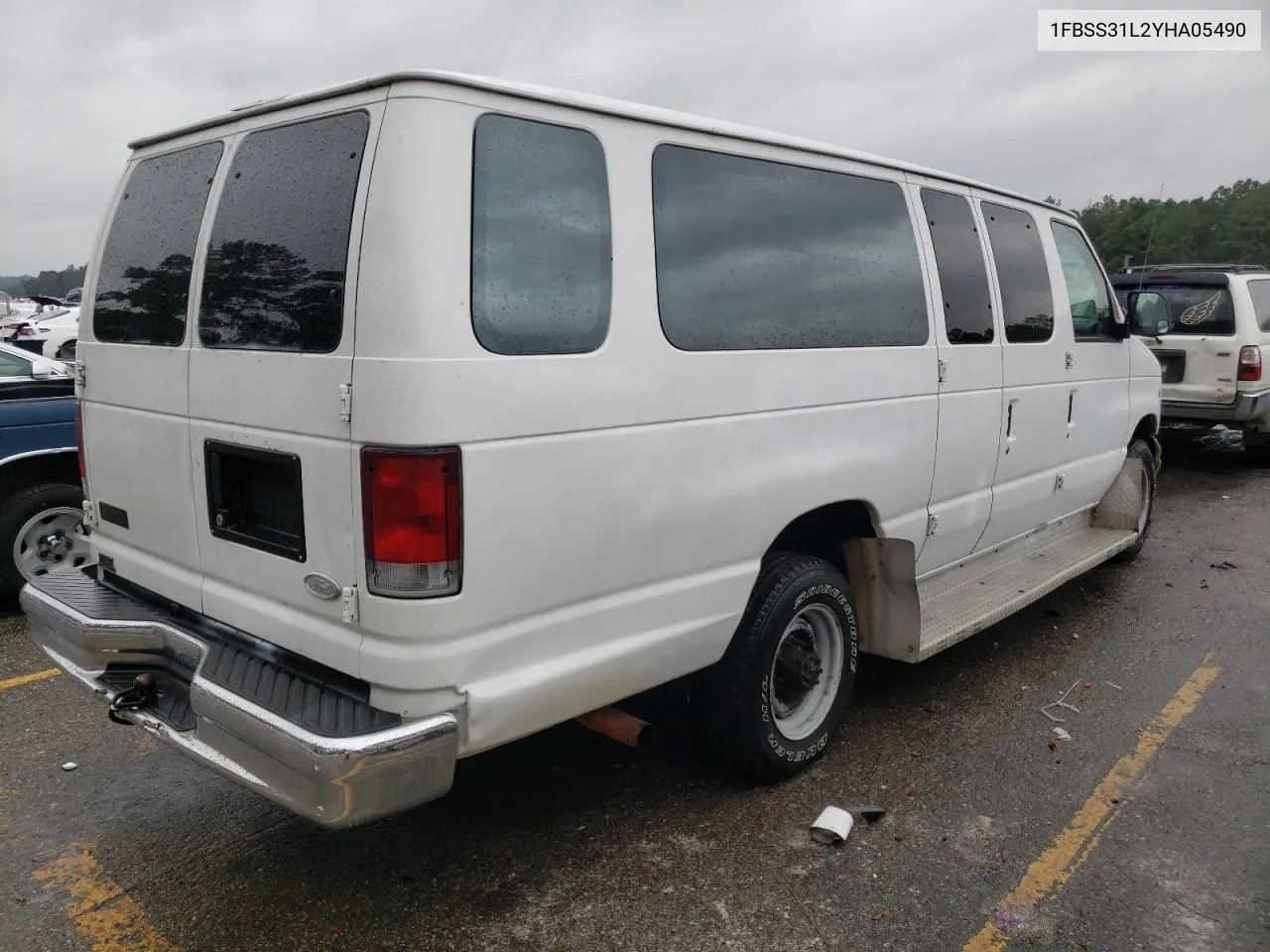 2000 Ford Econoline E350 Super Duty Wagon VIN: 1FBSS31L2YHA05490 Lot: 80577174