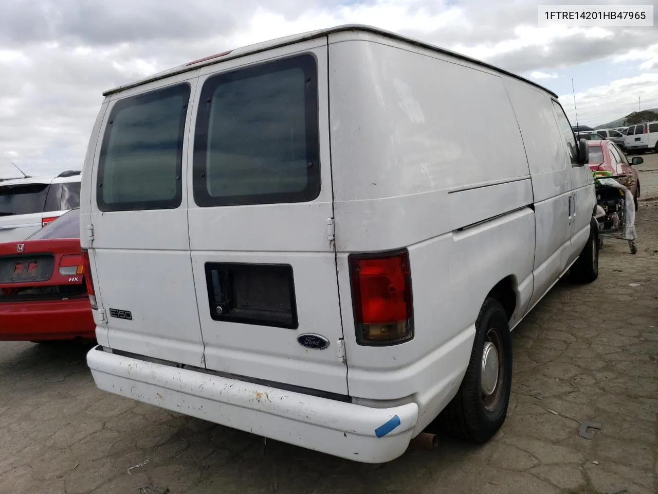 2001 Ford Econoline E150 Van VIN: 1FTRE14201HB47965 Lot: 52034484