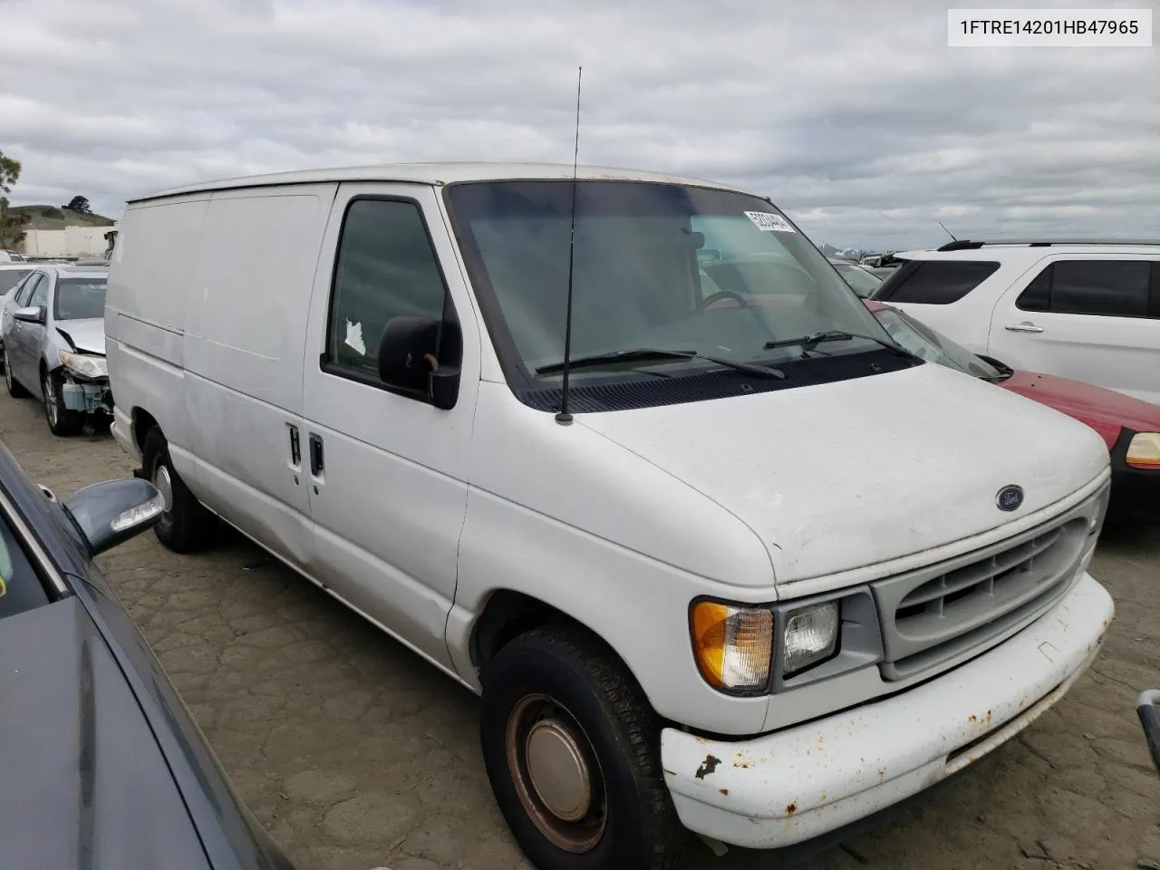 2001 Ford Econoline E150 Van VIN: 1FTRE14201HB47965 Lot: 52034484