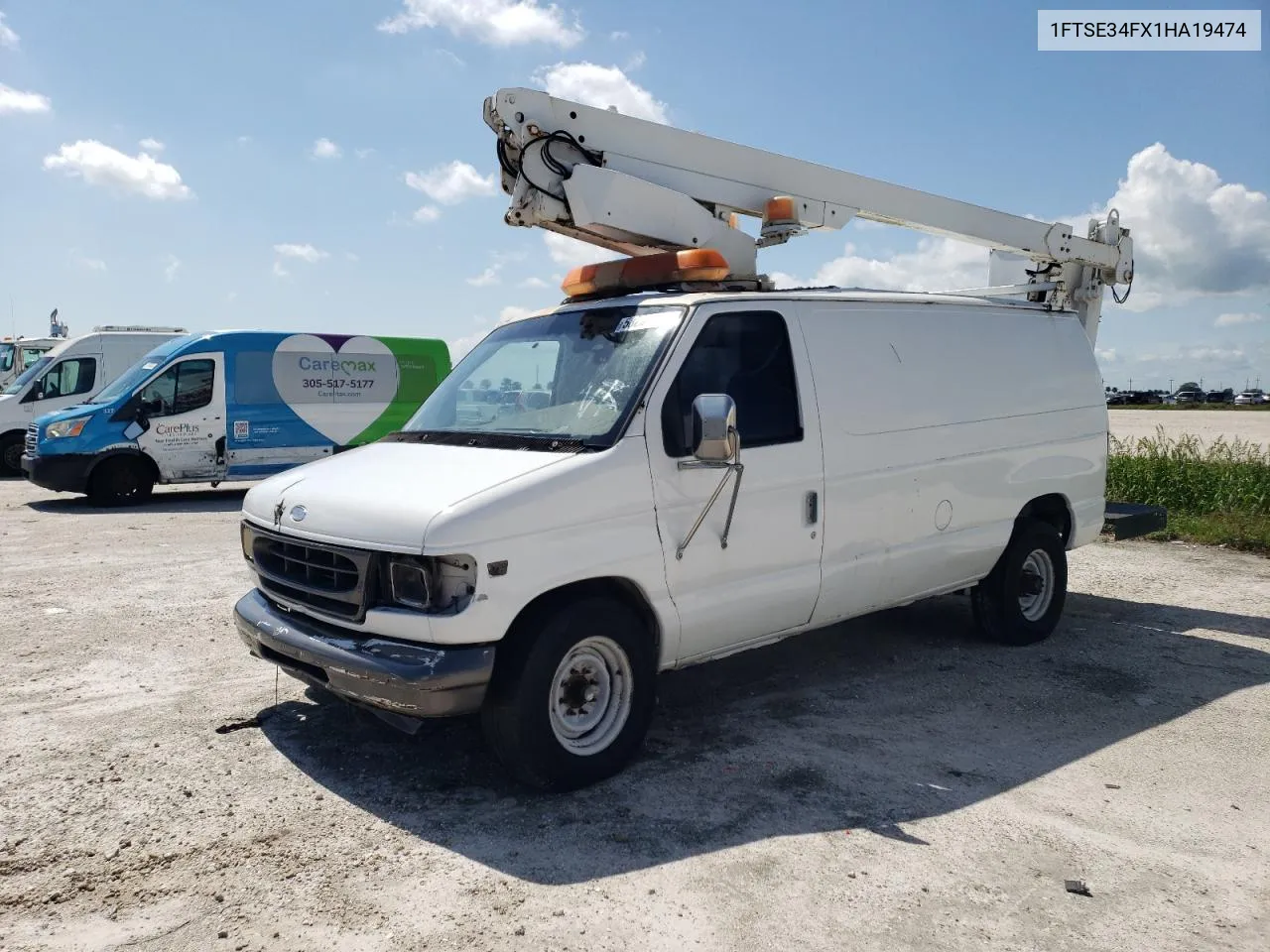 2001 Ford Econoline E350 Super Duty Van VIN: 1FTSE34FX1HA19474 Lot: 58236414