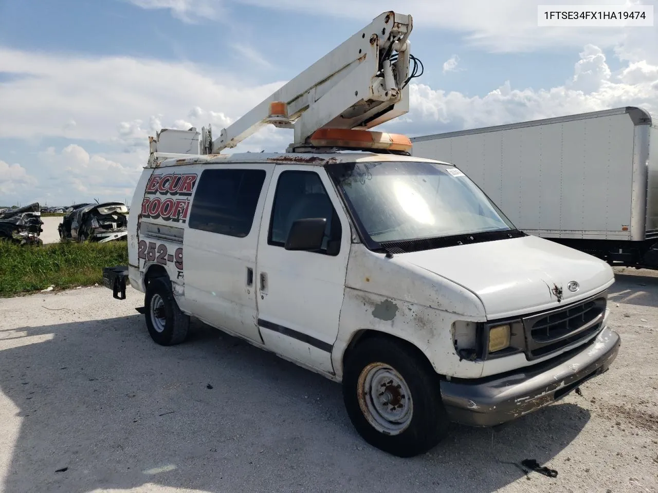 2001 Ford Econoline E350 Super Duty Van VIN: 1FTSE34FX1HA19474 Lot: 58236414