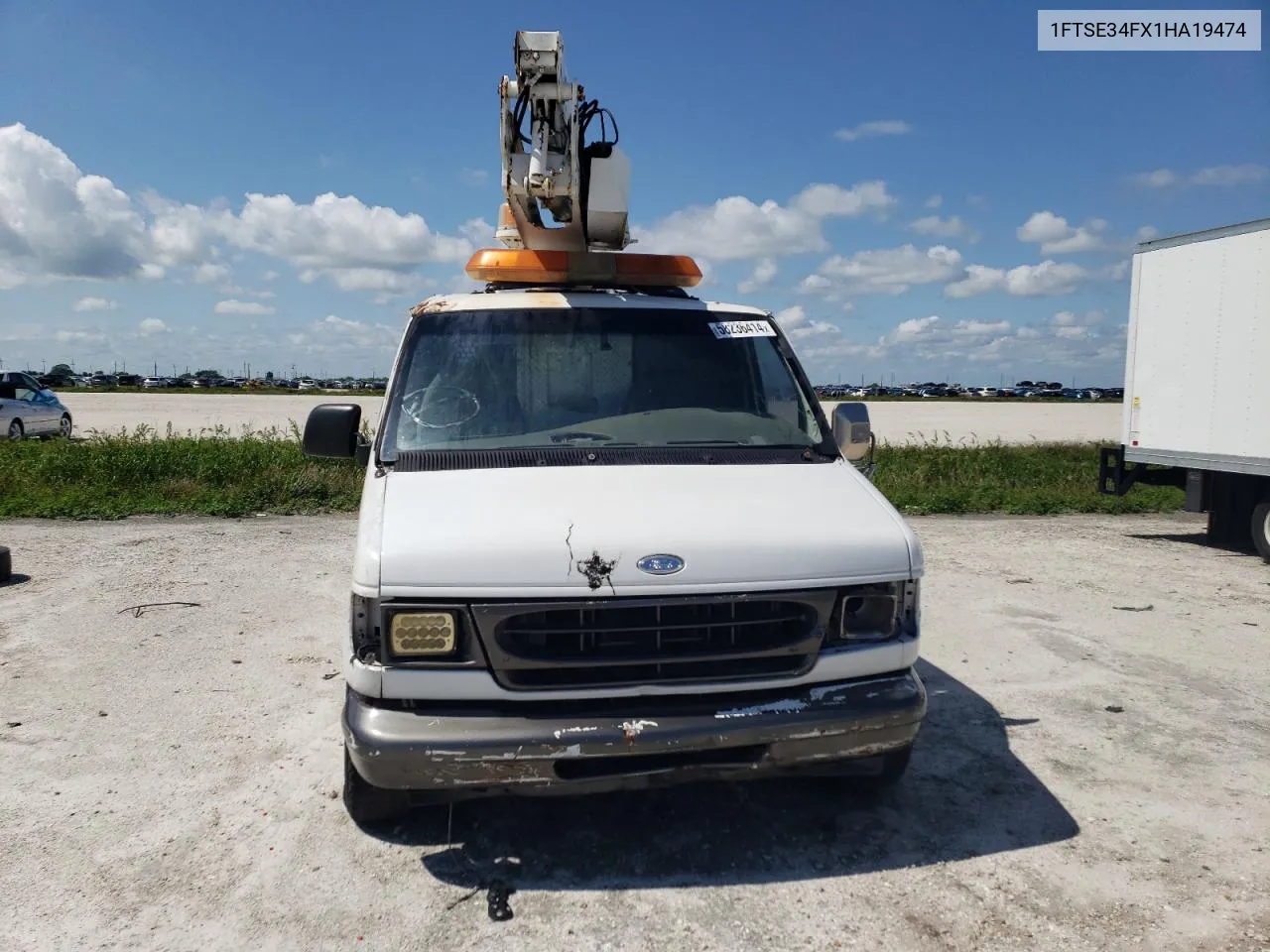 2001 Ford Econoline E350 Super Duty Van VIN: 1FTSE34FX1HA19474 Lot: 58236414