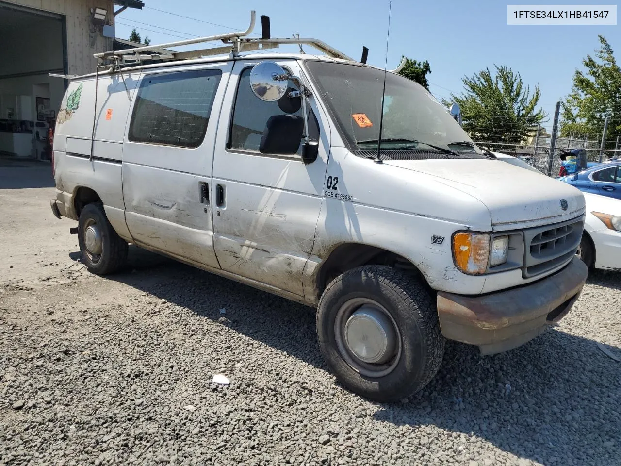 2001 Ford Econoline E350 Super Duty Van VIN: 1FTSE34LX1HB41547 Lot: 66086444