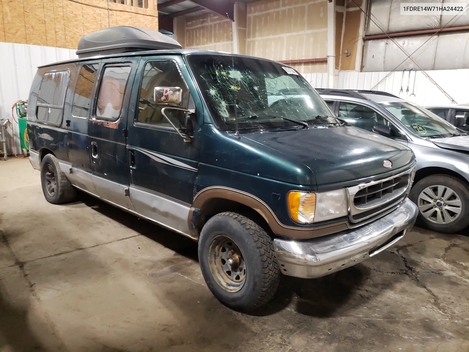 2001 Ford Econoline E150 Van VIN: 1FDRE14W71HA24422 Lot: 67317384