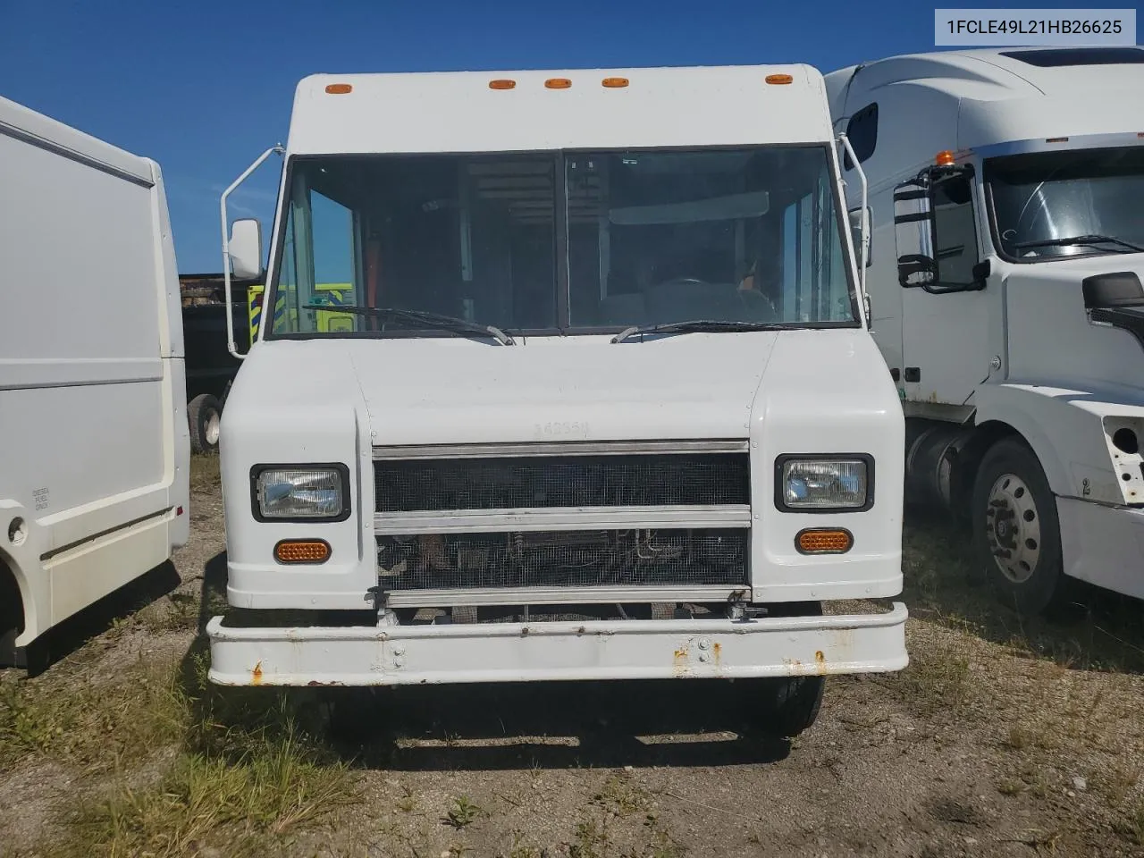 1FCLE49L21HB26625 2001 Ford Econoline E450 Super Duty Commercial Stripped Chassis