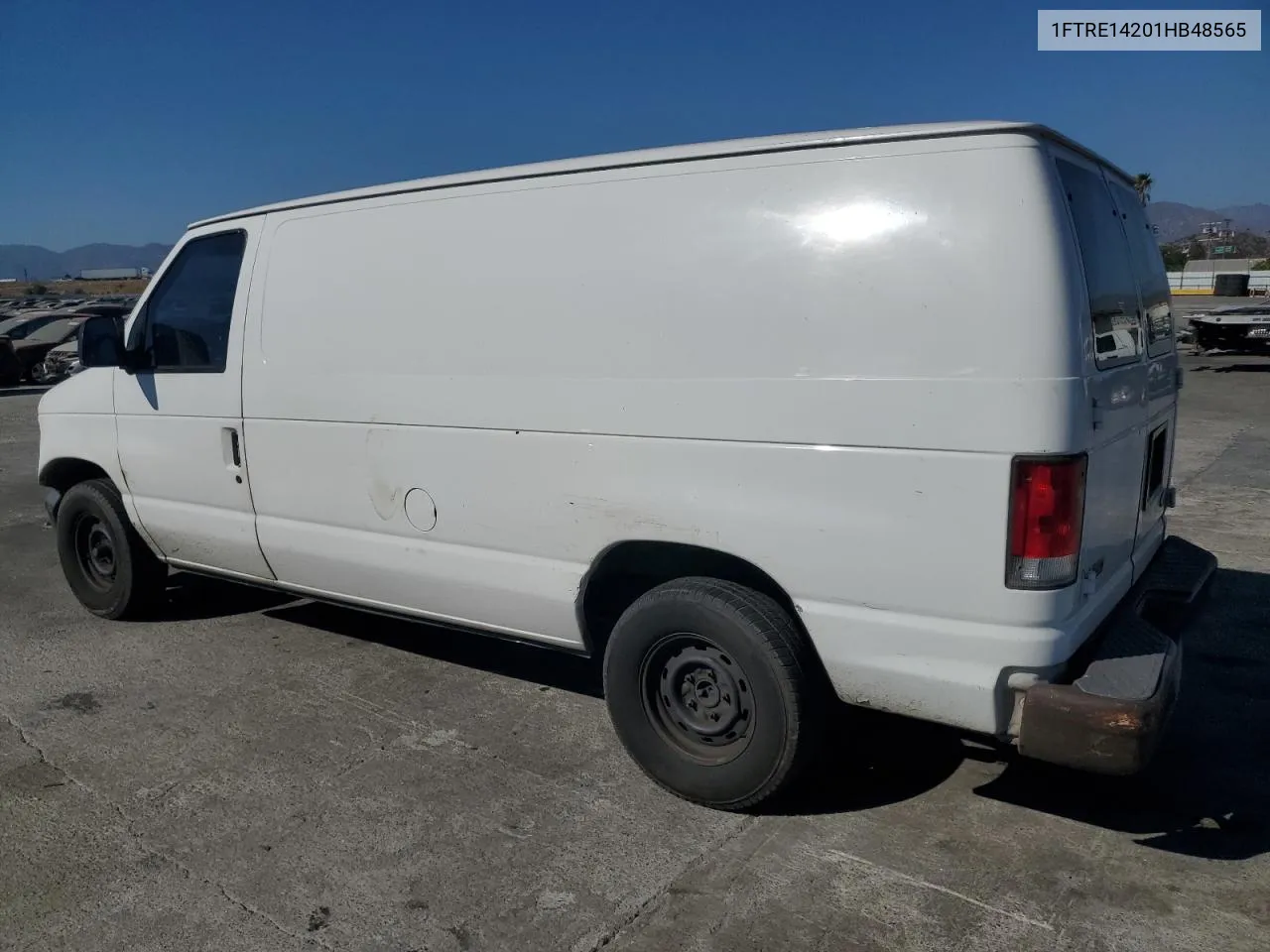 2001 Ford Econoline E150 Van VIN: 1FTRE14201HB48565 Lot: 69500374