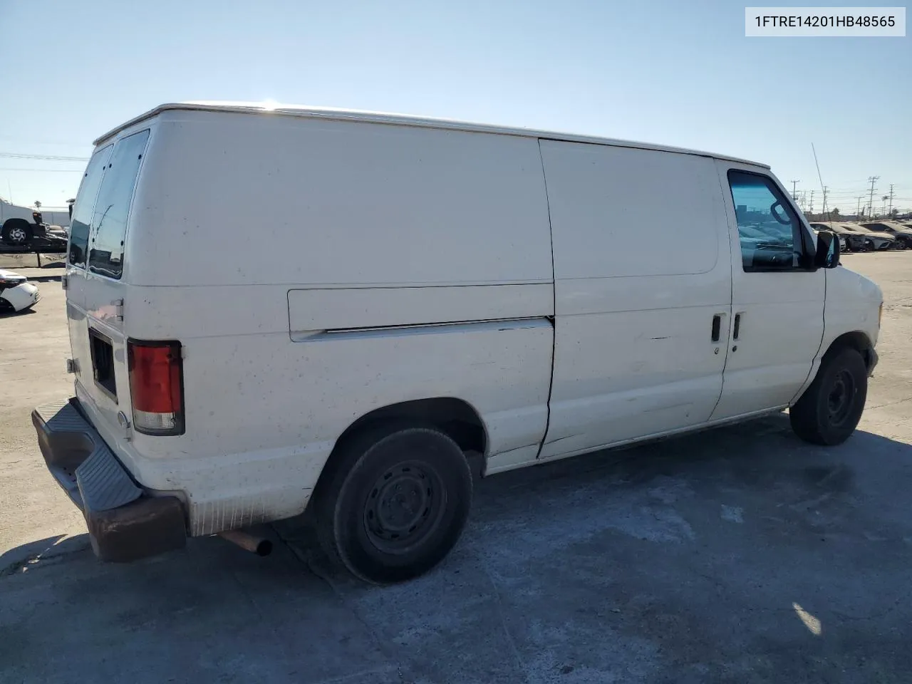 2001 Ford Econoline E150 Van VIN: 1FTRE14201HB48565 Lot: 69500374