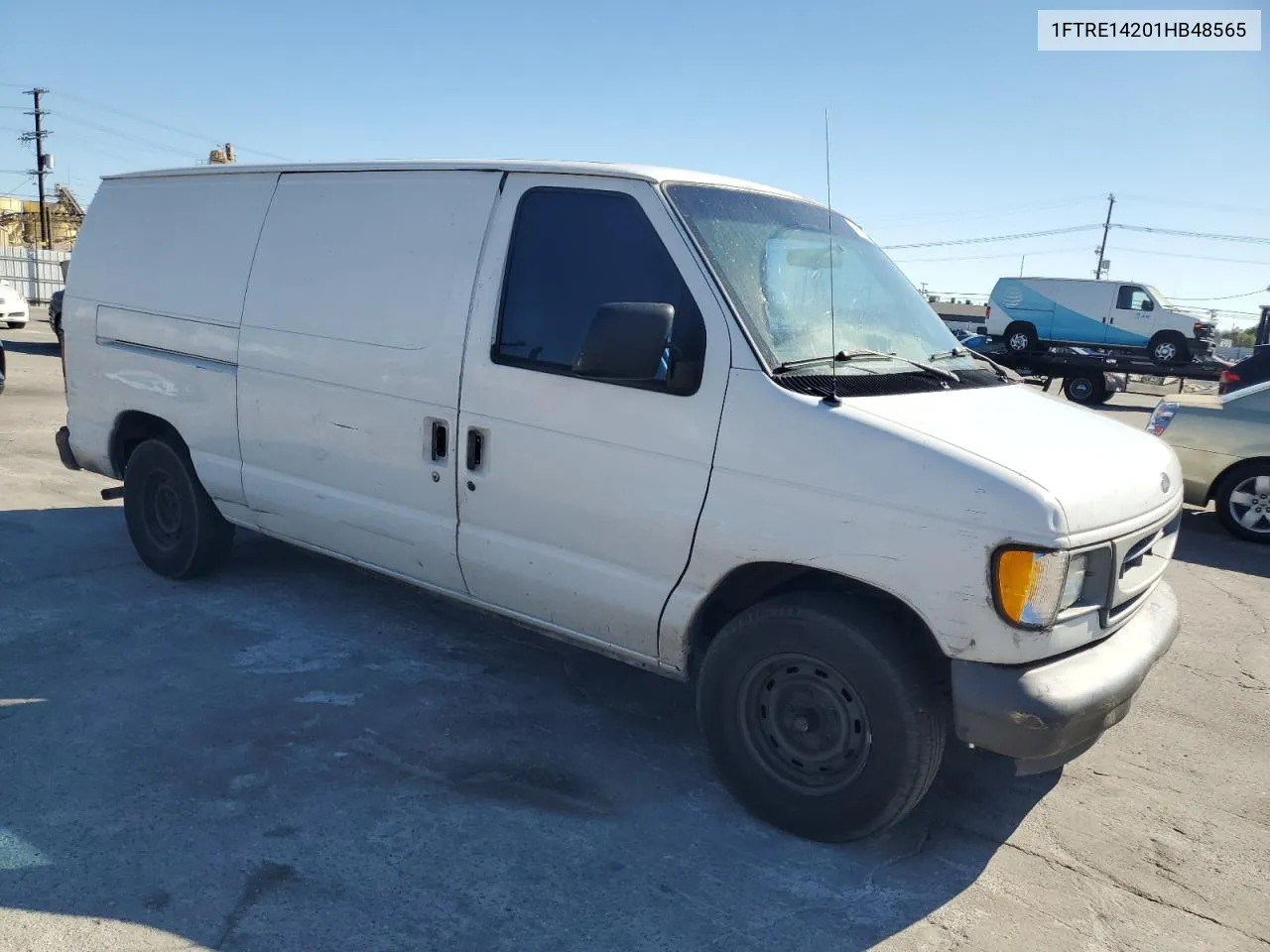 2001 Ford Econoline E150 Van VIN: 1FTRE14201HB48565 Lot: 69500374