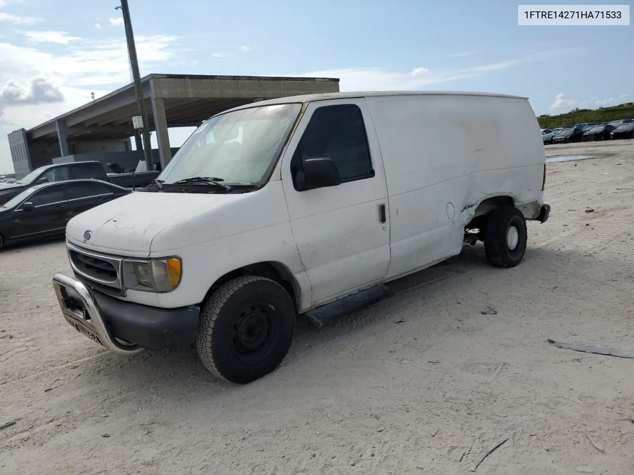 2001 Ford Econoline E150 Van VIN: 1FTRE14271HA71533 Lot: 71520734