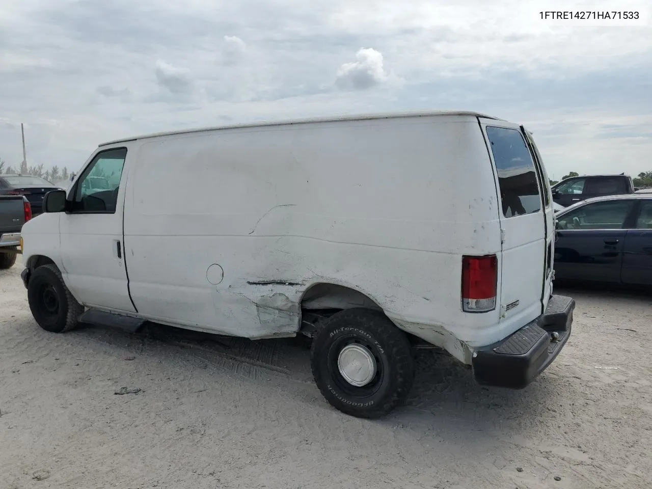 2001 Ford Econoline E150 Van VIN: 1FTRE14271HA71533 Lot: 71520734