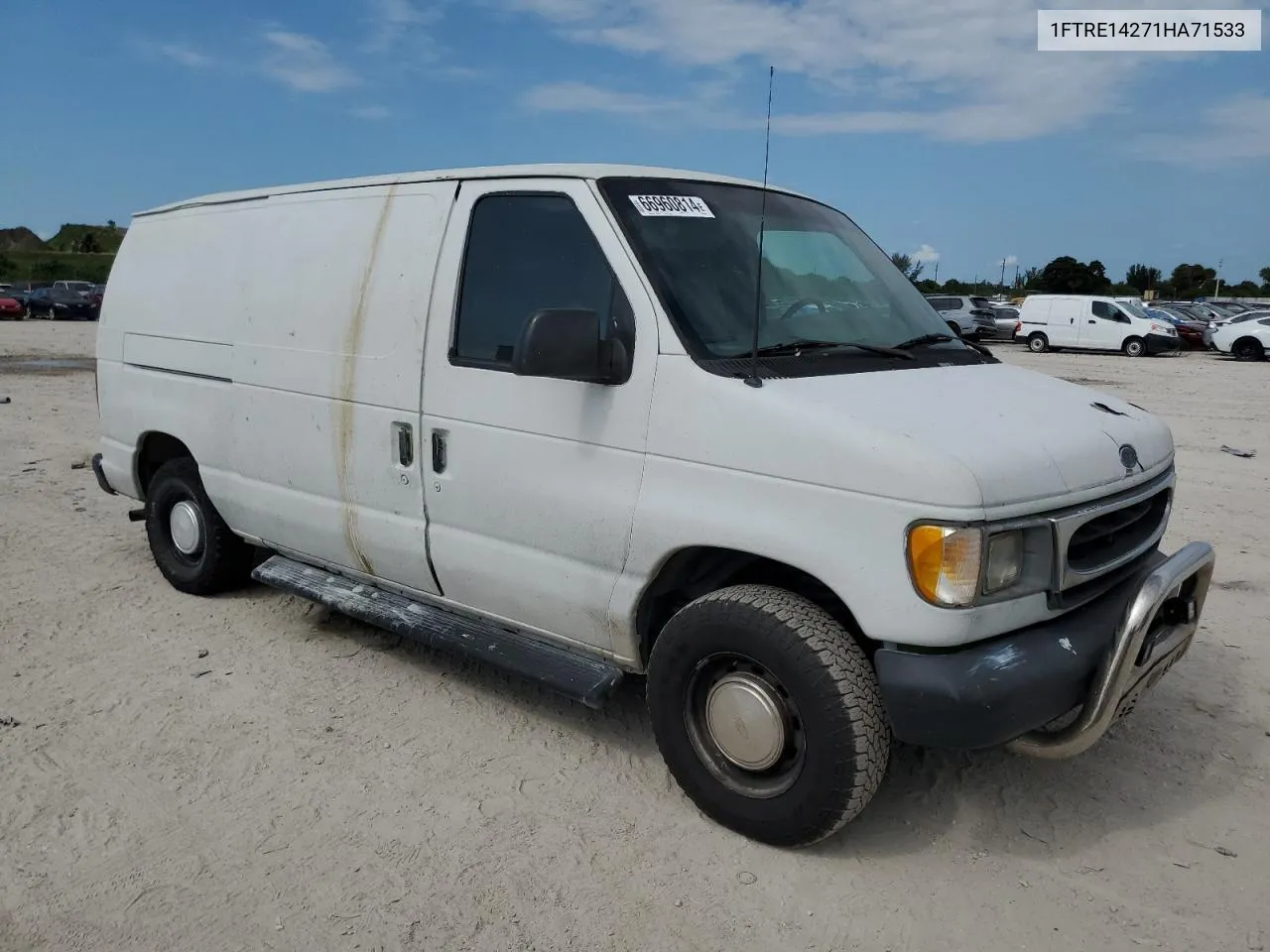 2001 Ford Econoline E150 Van VIN: 1FTRE14271HA71533 Lot: 71520734