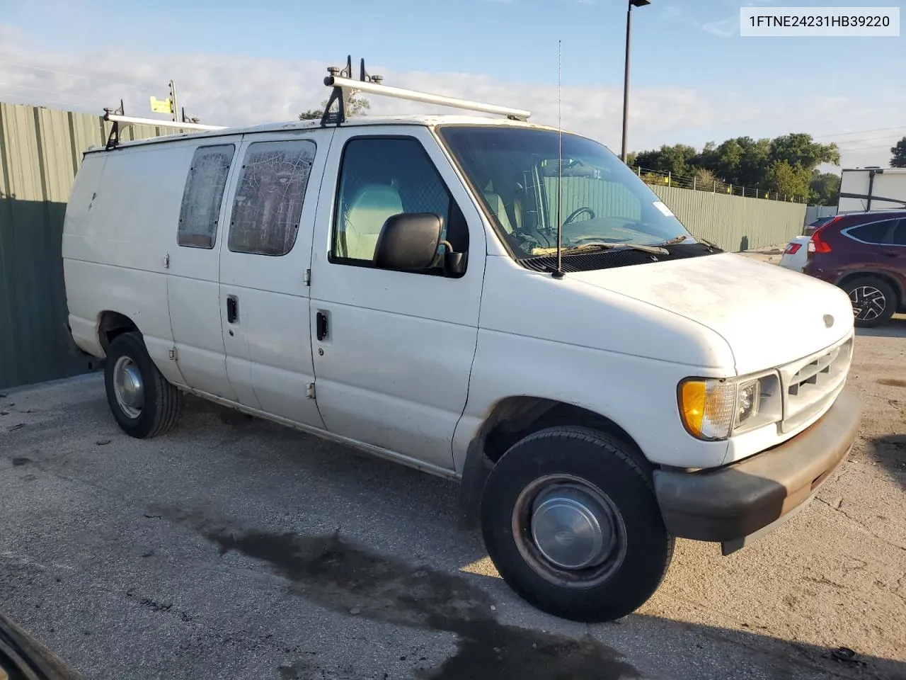 2001 Ford Econoline E250 Van VIN: 1FTNE24231HB39220 Lot: 71623634