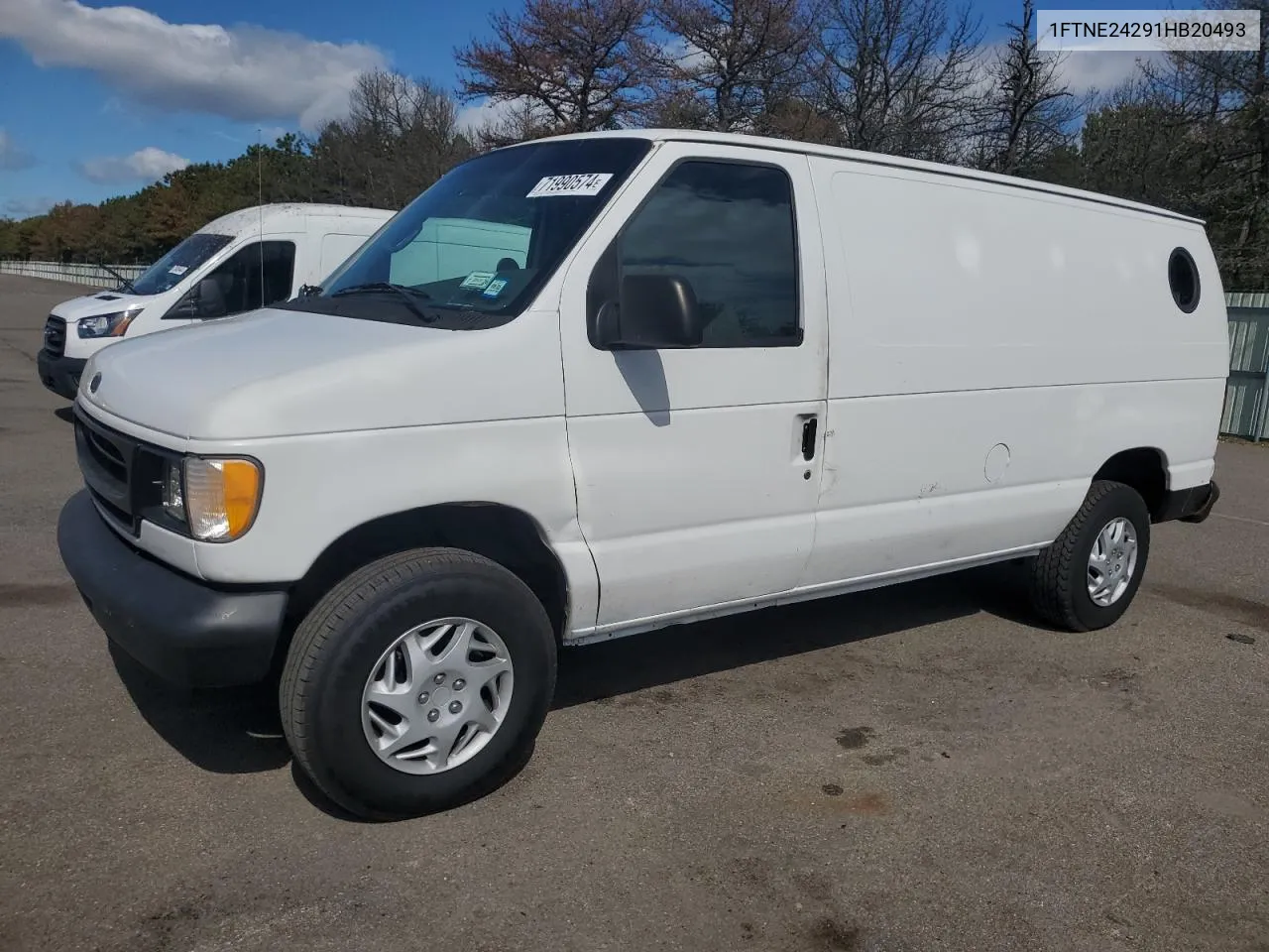 2001 Ford Econoline E250 Van VIN: 1FTNE24291HB20493 Lot: 71990574