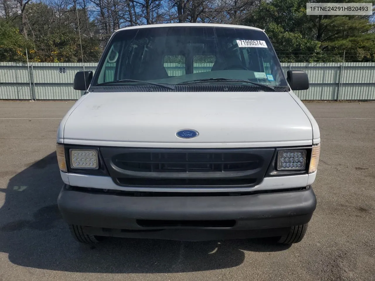 2001 Ford Econoline E250 Van VIN: 1FTNE24291HB20493 Lot: 71990574