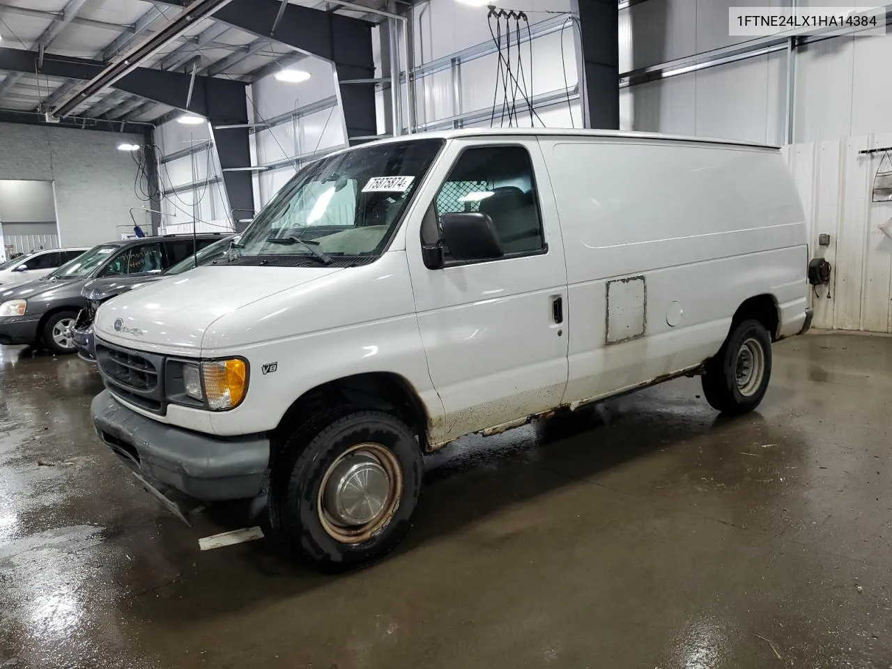 2001 Ford Econoline E250 Van VIN: 1FTNE24LX1HA14384 Lot: 75875874