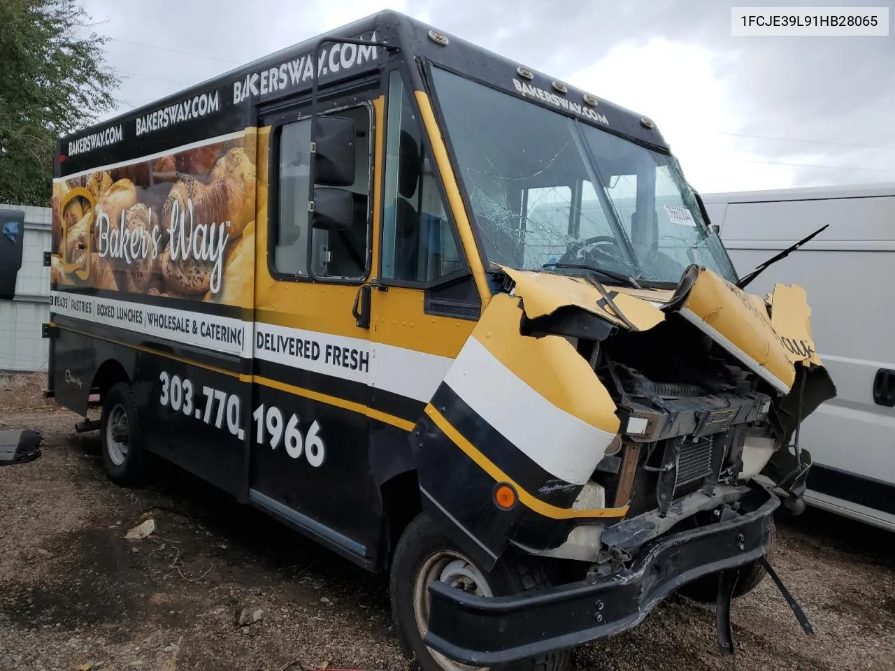 2001 Ford Econoline E350 Super Duty Stripped Chassis VIN: 1FCJE39L91HB28065 Lot: 76662304