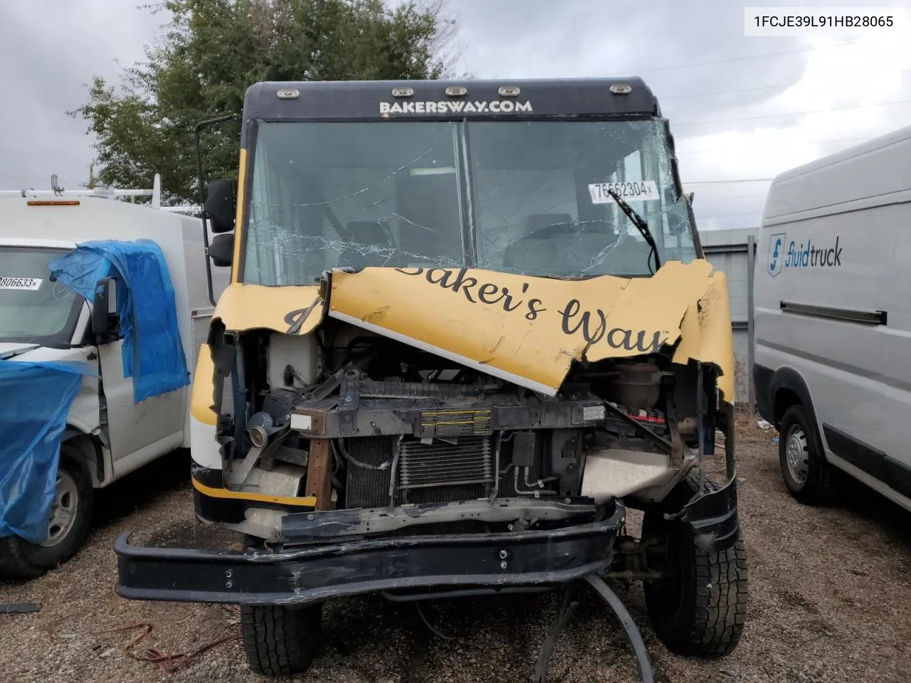 2001 Ford Econoline E350 Super Duty Stripped Chassis VIN: 1FCJE39L91HB28065 Lot: 76662304