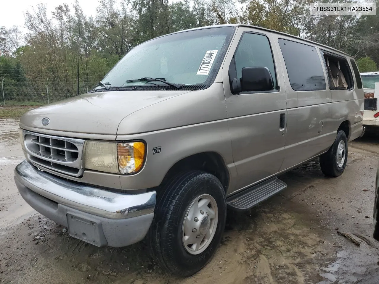 1FBSS31LX1HA23564 2001 Ford Econoline E350 Super Duty Wagon