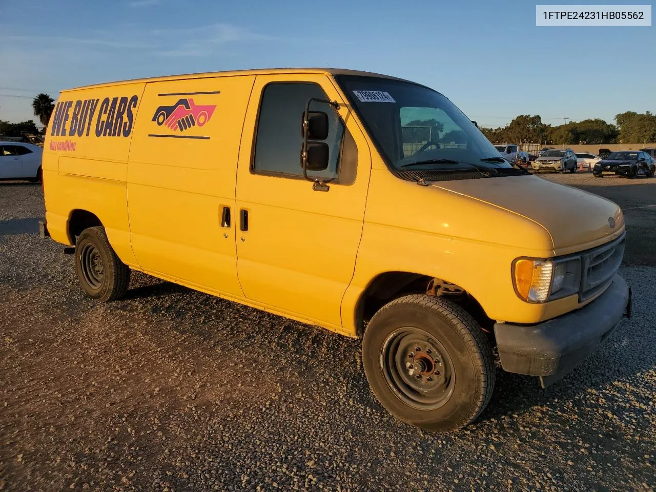 2001 Ford Econoline E250 Van VIN: 1FTPE24231HB05562 Lot: 79906124