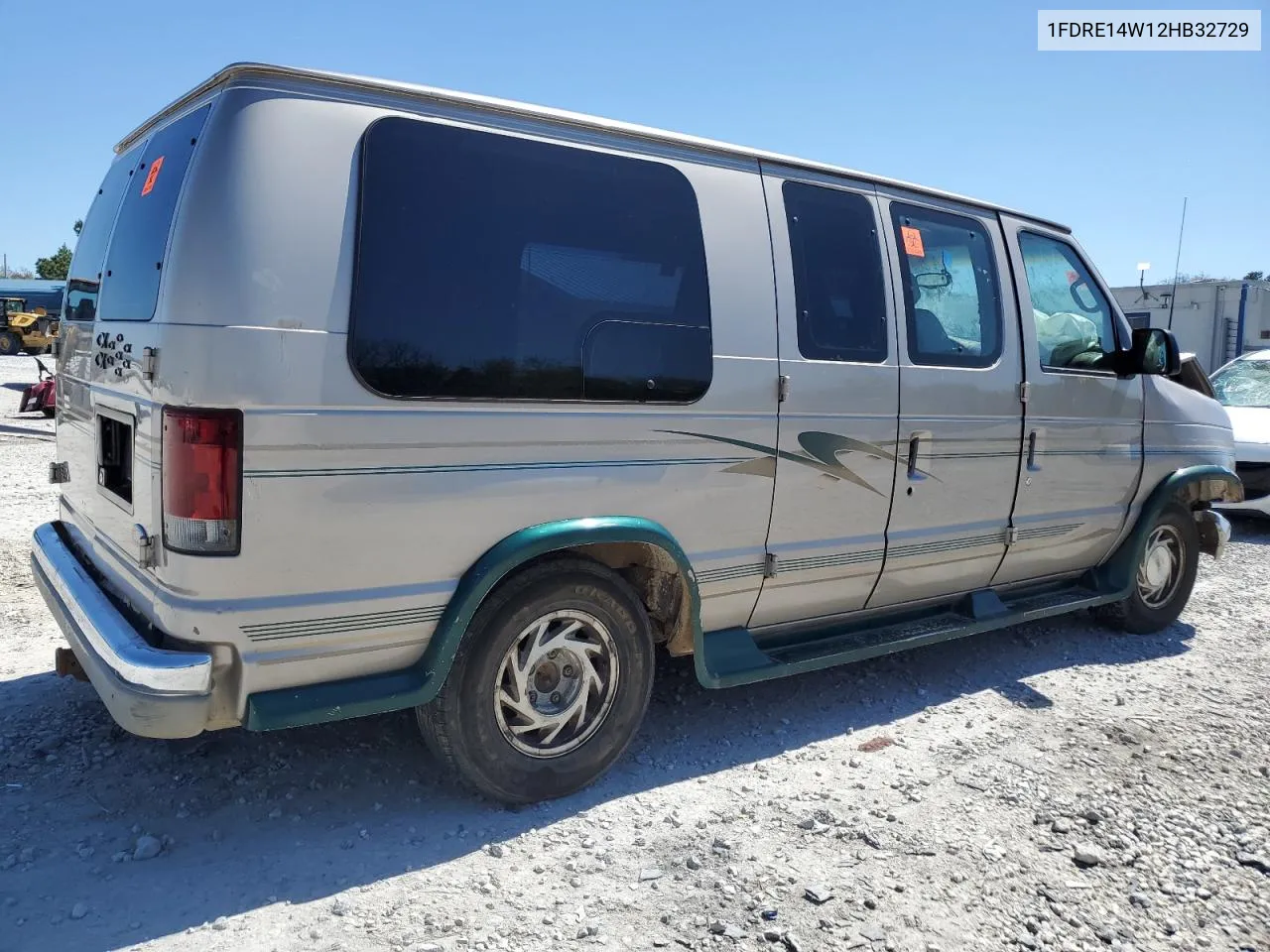 2002 Ford Econoline E150 Van VIN: 1FDRE14W12HB32729 Lot: 59912304