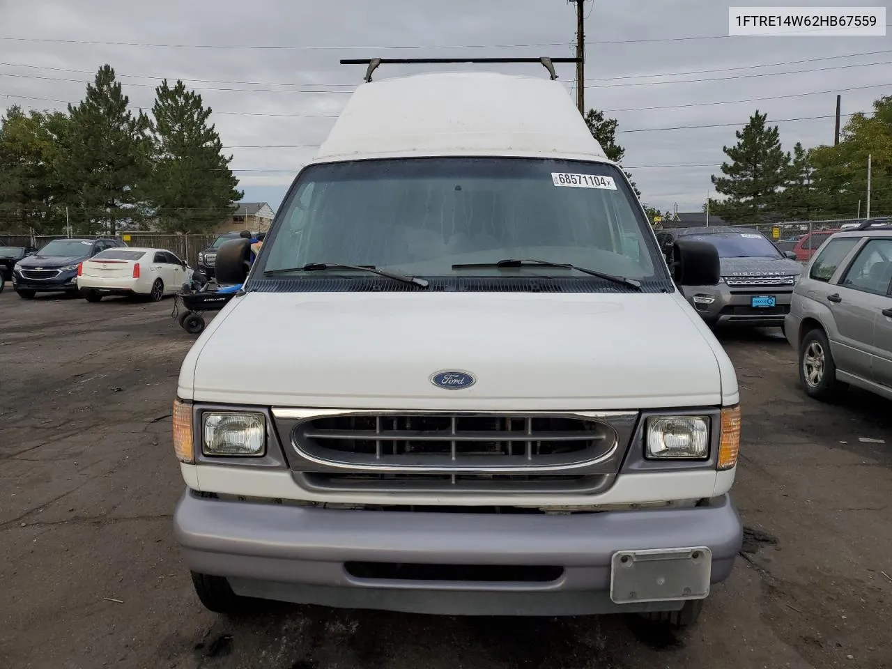 2002 Ford Econoline E150 Van VIN: 1FTRE14W62HB67559 Lot: 68571104