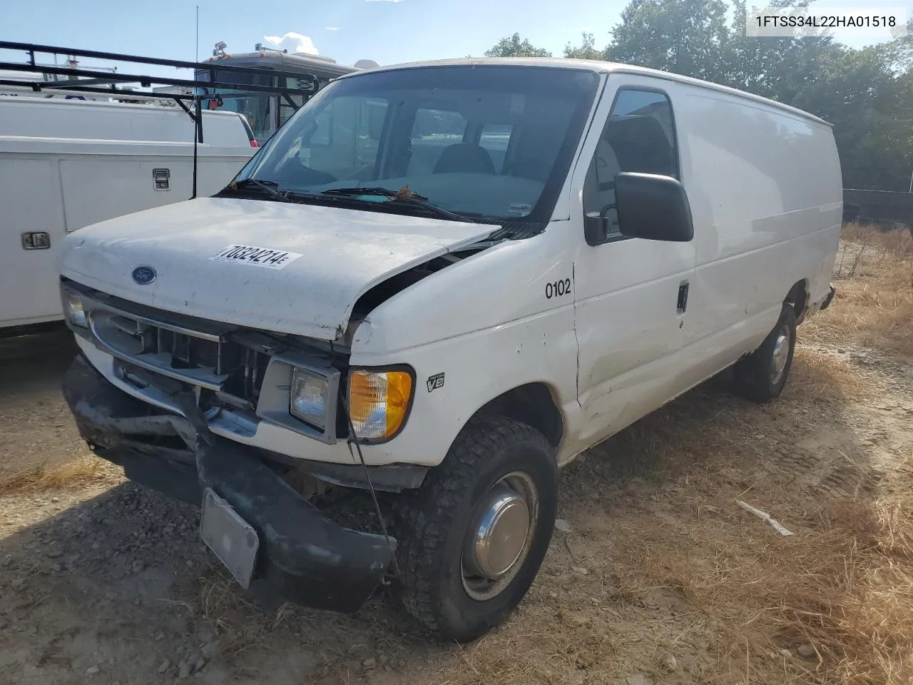 1FTSS34L22HA01518 2002 Ford Econoline E350 Super Duty Van