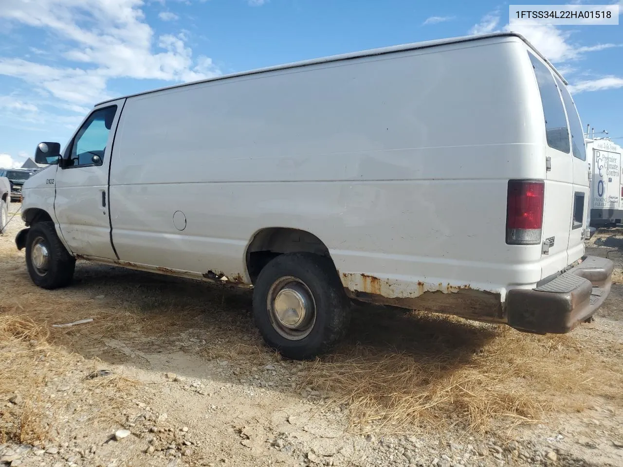 2002 Ford Econoline E350 Super Duty Van VIN: 1FTSS34L22HA01518 Lot: 70324214