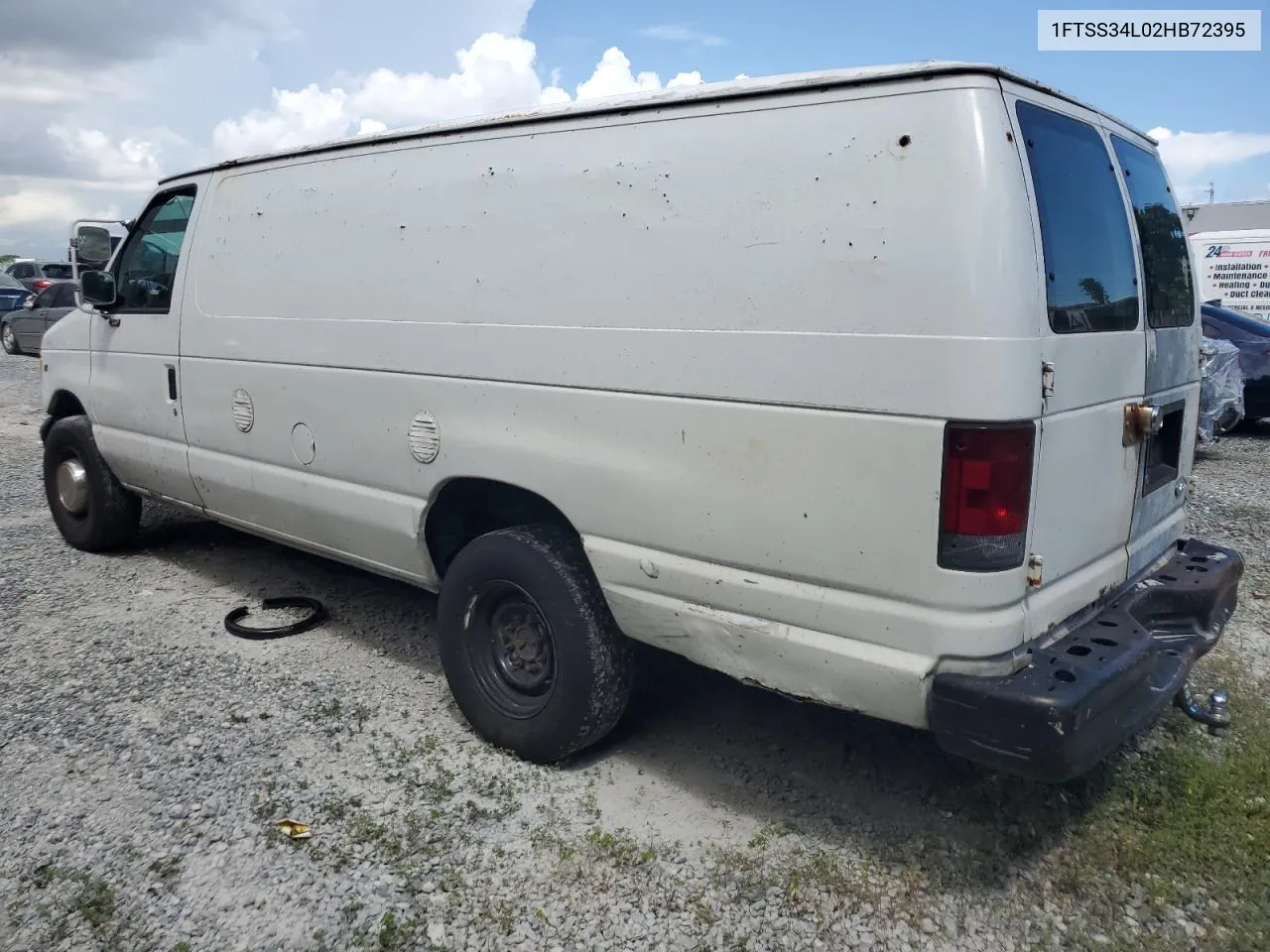 1FTSS34L02HB72395 2002 Ford Econoline E350 Super Duty Van