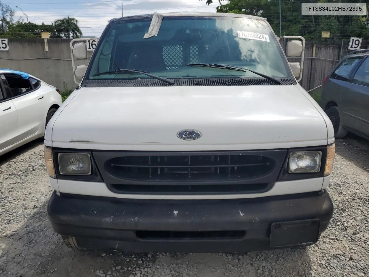 1FTSS34L02HB72395 2002 Ford Econoline E350 Super Duty Van