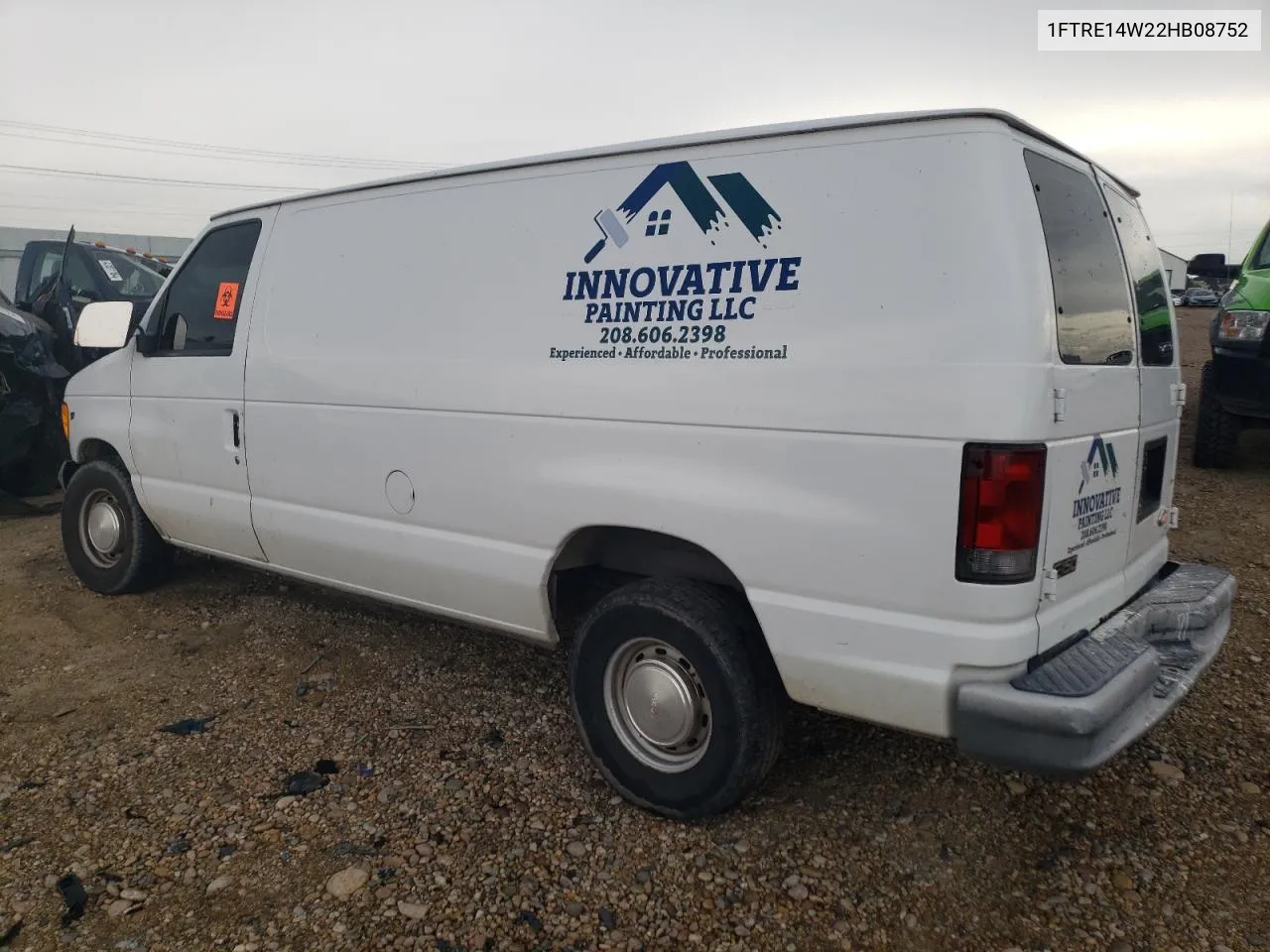 2002 Ford Econoline E150 Van VIN: 1FTRE14W22HB08752 Lot: 71683334